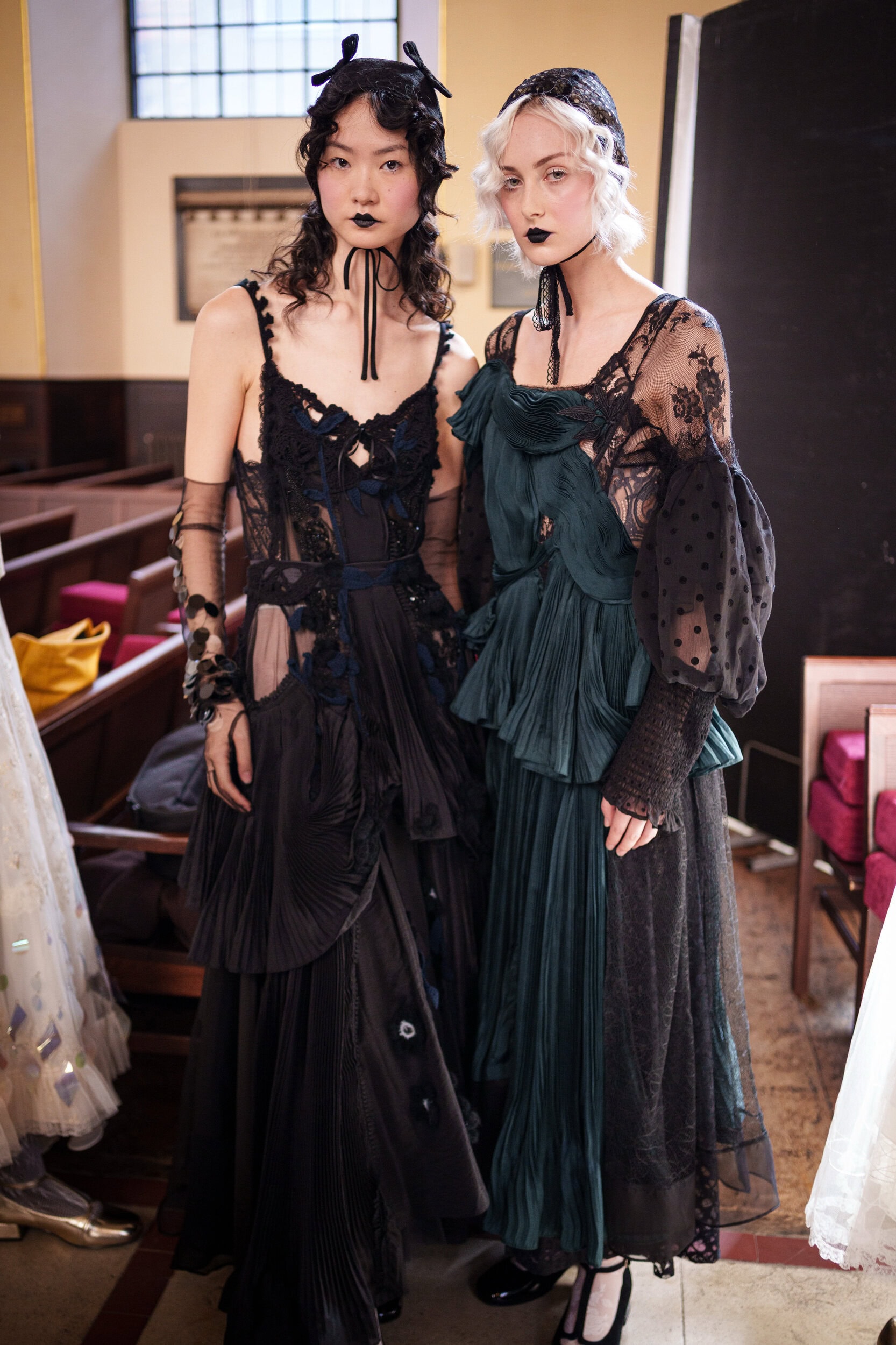 Bora Aksu Spring 2026 Fashion Show Backstage