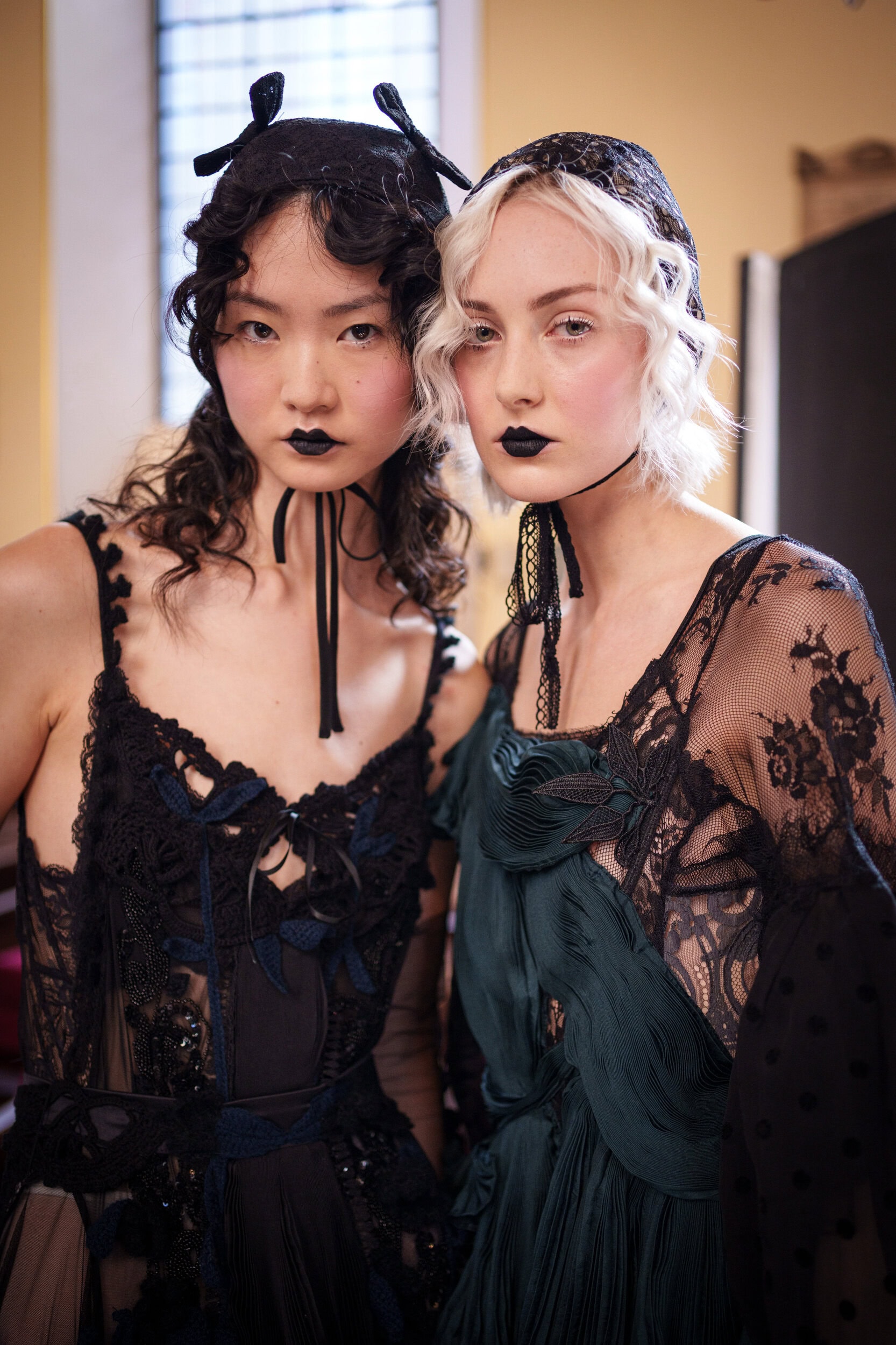 Bora Aksu Spring 2026 Fashion Show Backstage