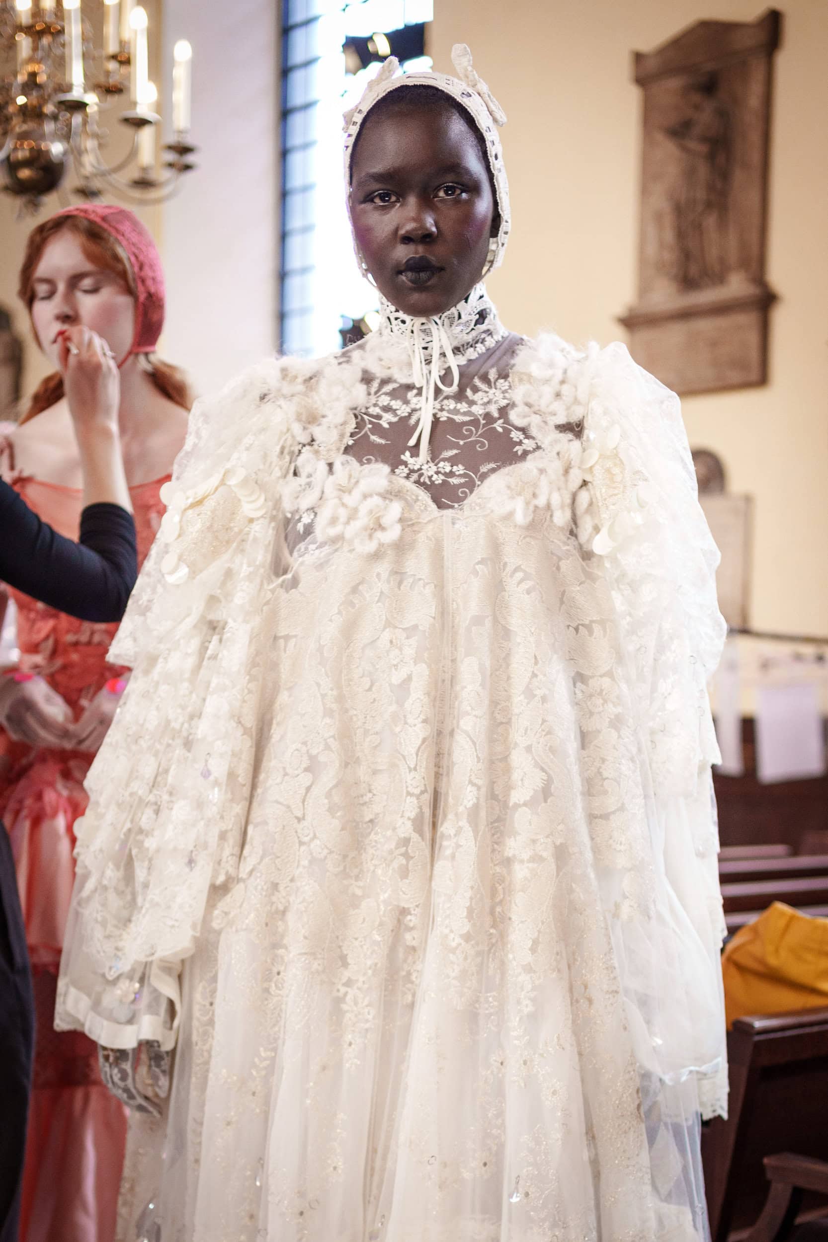 Bora Aksu Spring 2026 Fashion Show Backstage