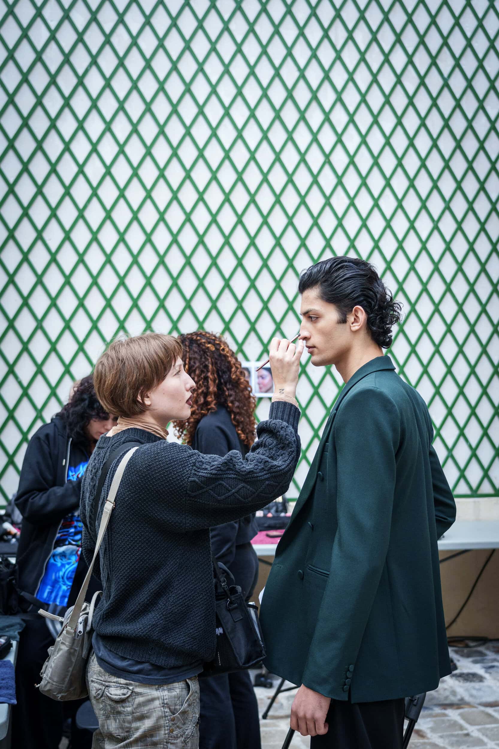 Burc Akyol Spring 2026 Fashion Show Backstage