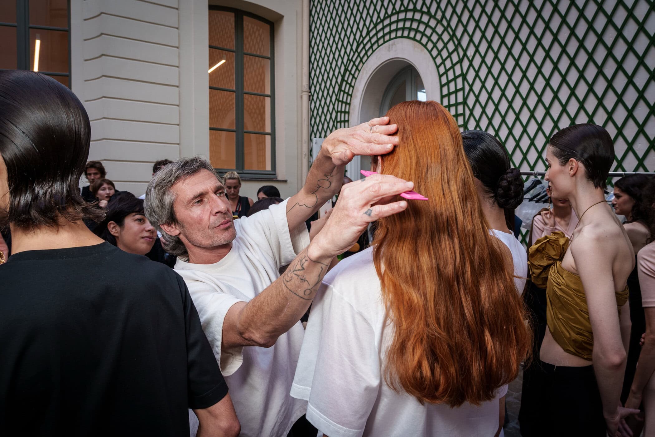 Burc Akyol Spring 2026 Fashion Show Backstage