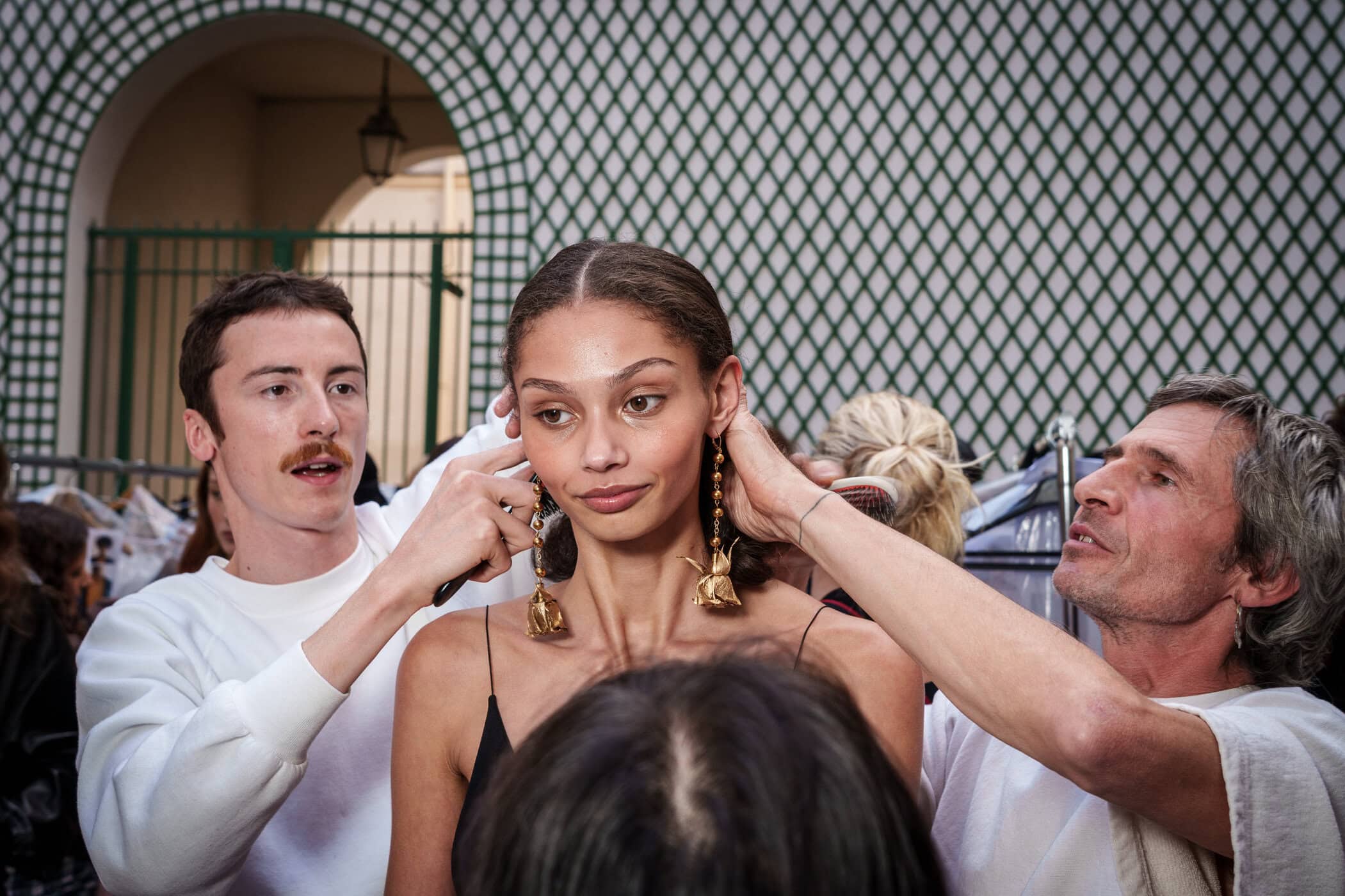 Burc Akyol Spring 2026 Fashion Show Backstage