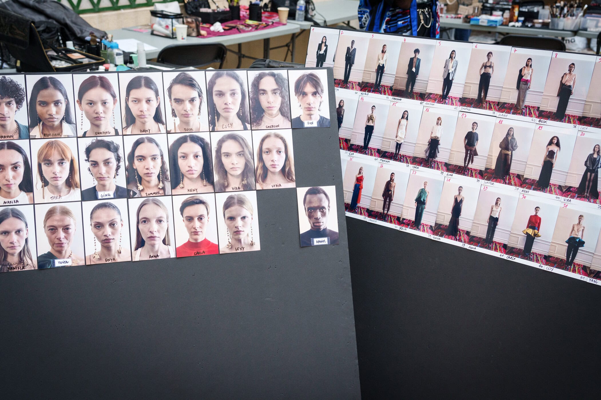 Burc Akyol Spring 2026 Fashion Show Backstage