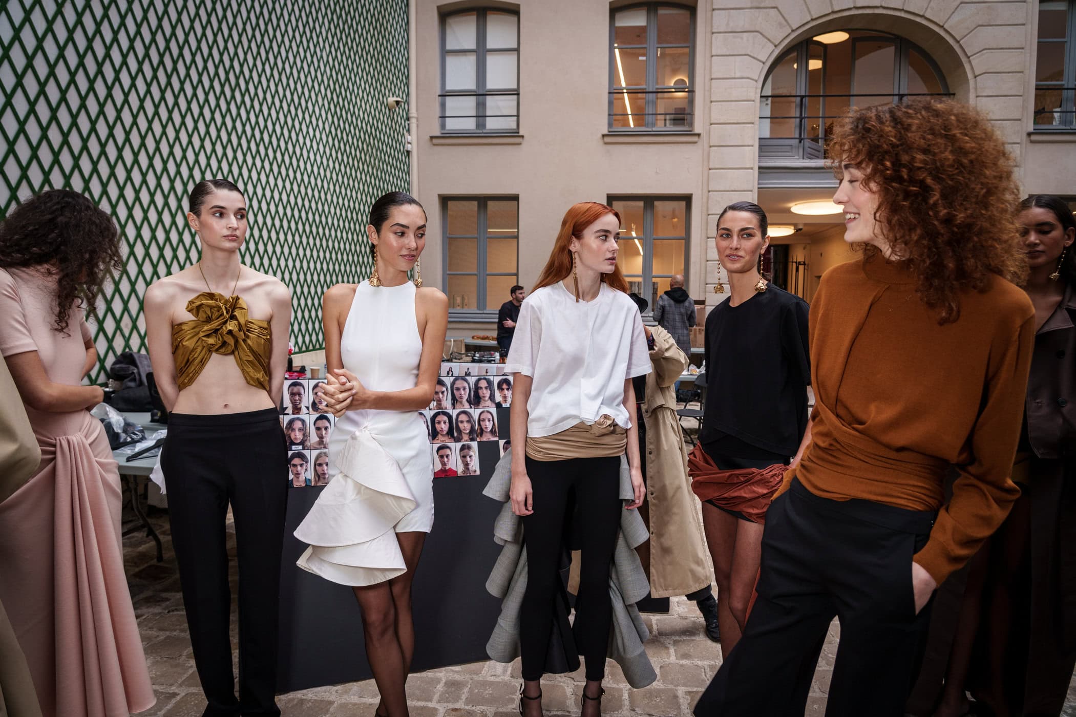 Burc Akyol Spring 2026 Fashion Show Backstage