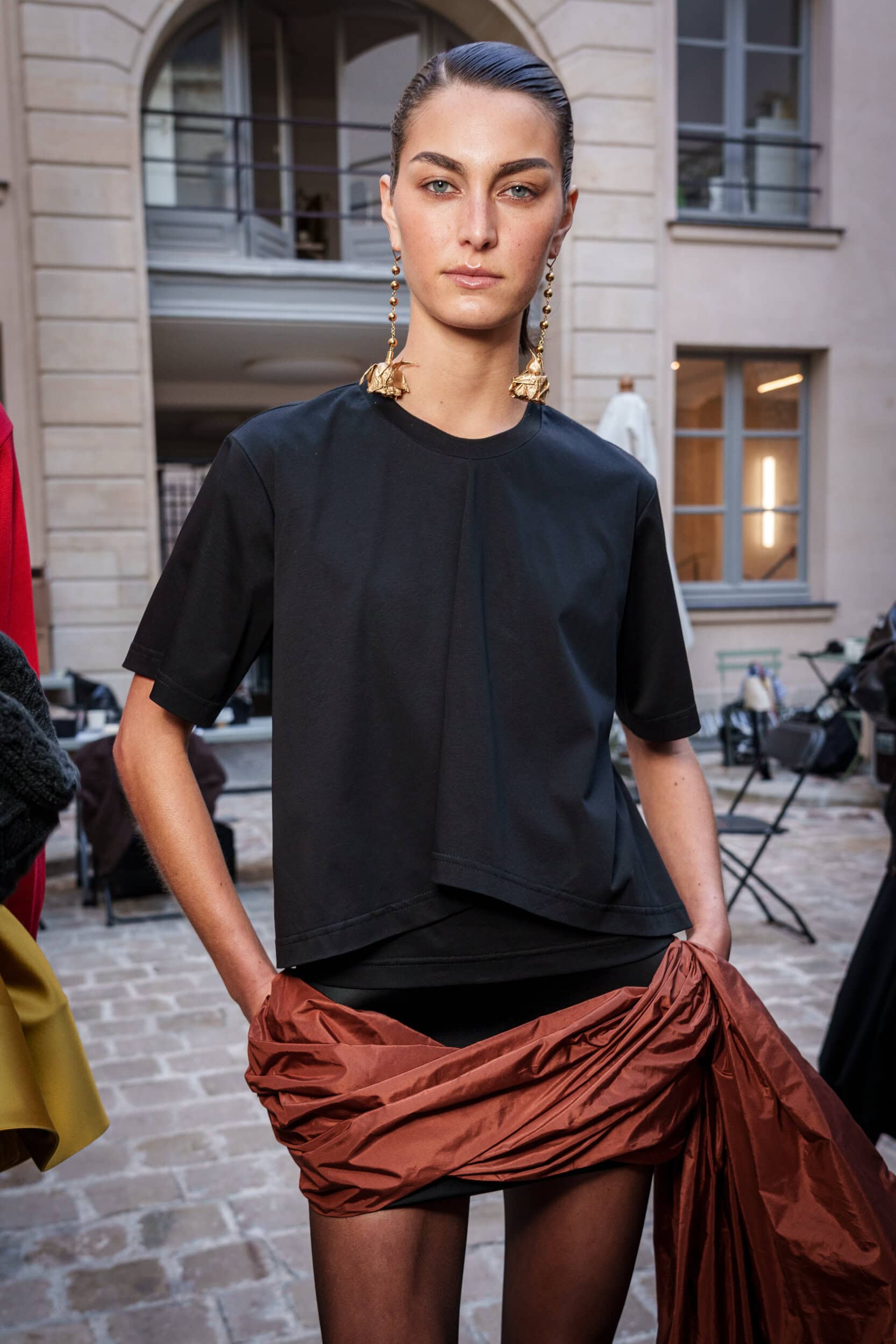 Burc Akyol Spring 2026 Fashion Show Backstage