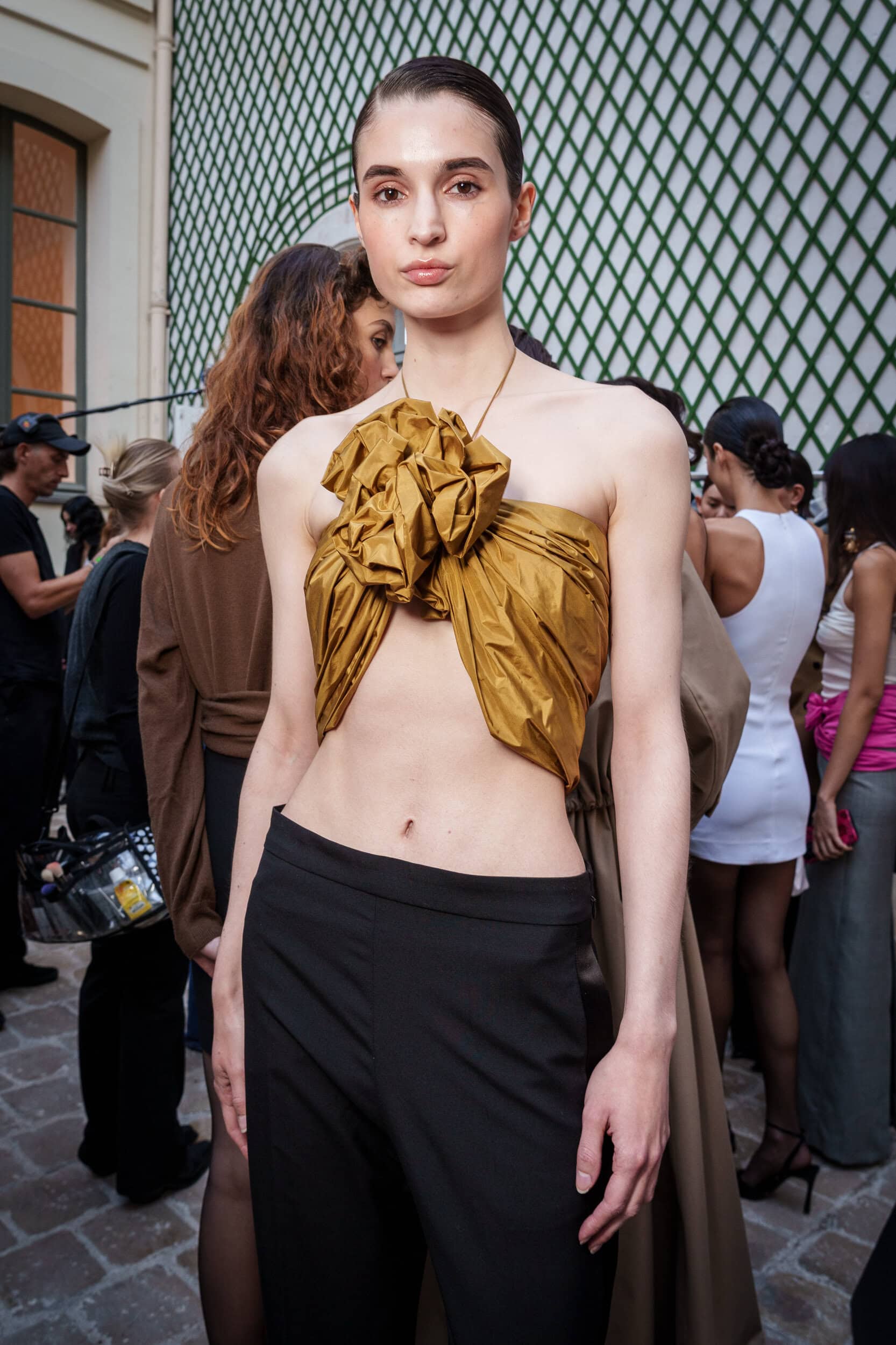 Burc Akyol Spring 2026 Fashion Show Backstage