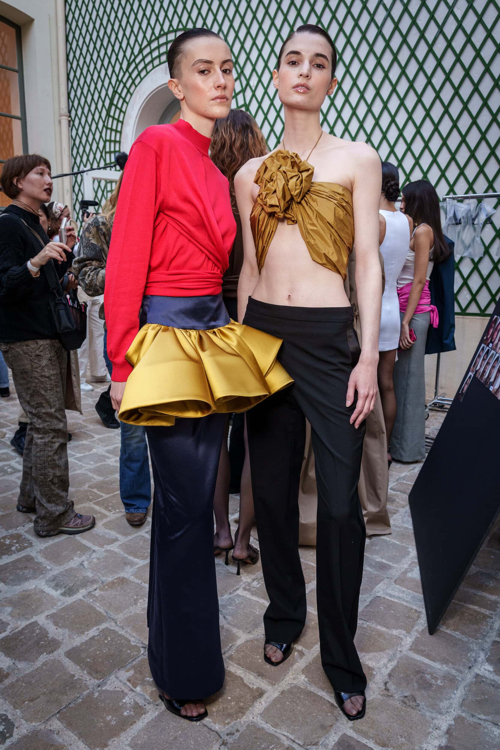 Burc Akyol Spring 2026 Fashion Show Backstage