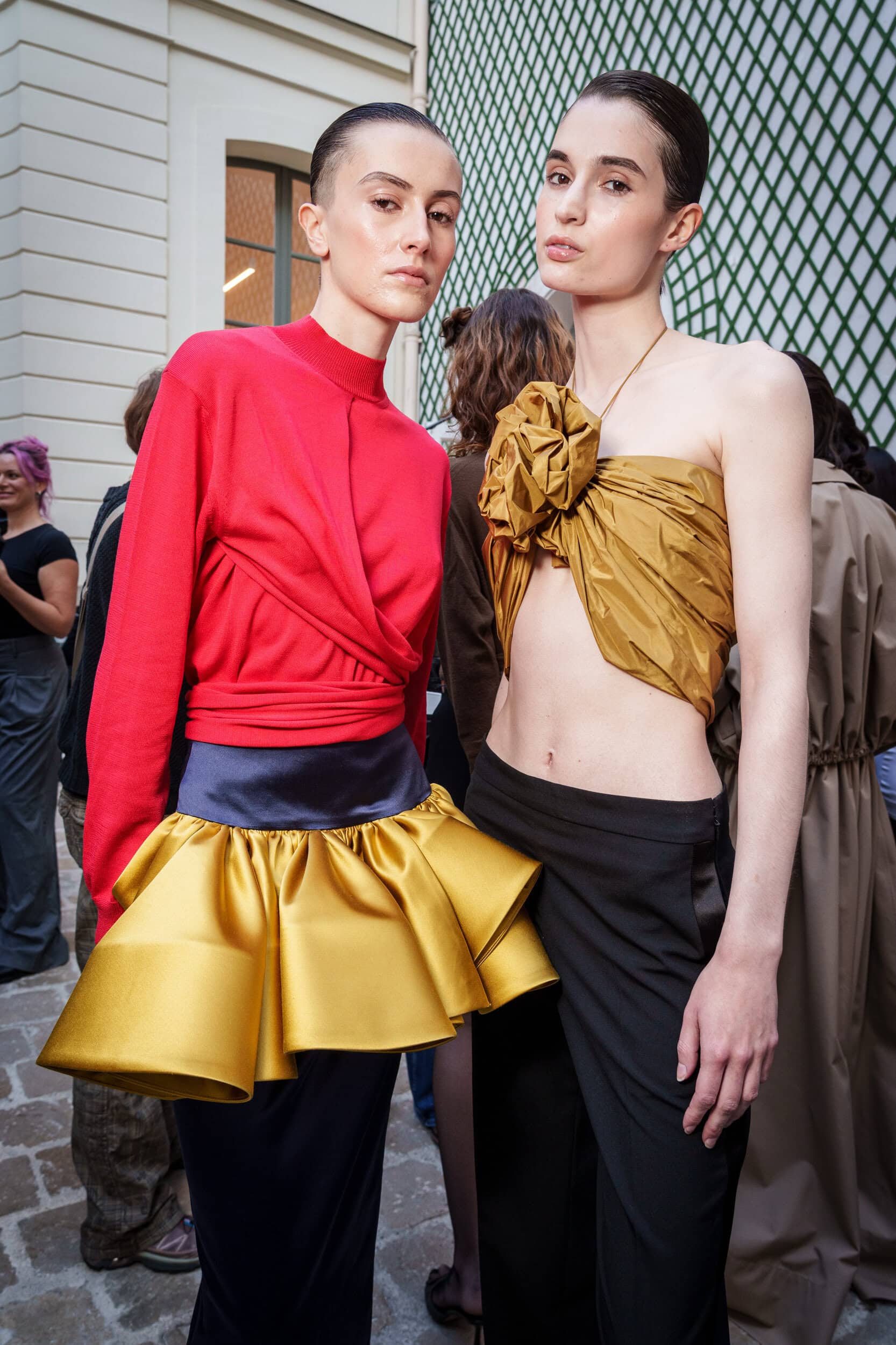 Burc Akyol Spring 2026 Fashion Show Backstage