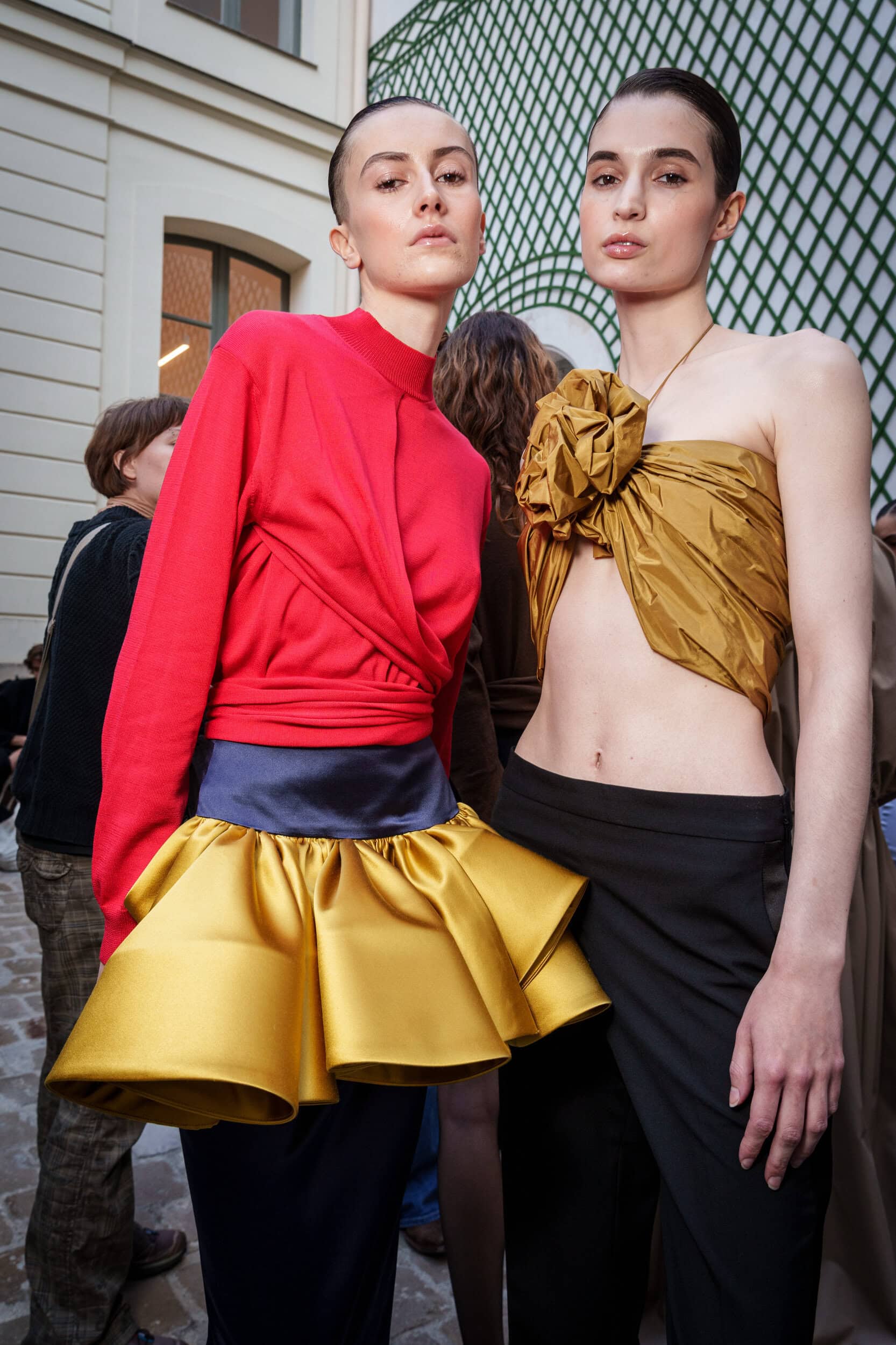 Burc Akyol Spring 2026 Fashion Show Backstage