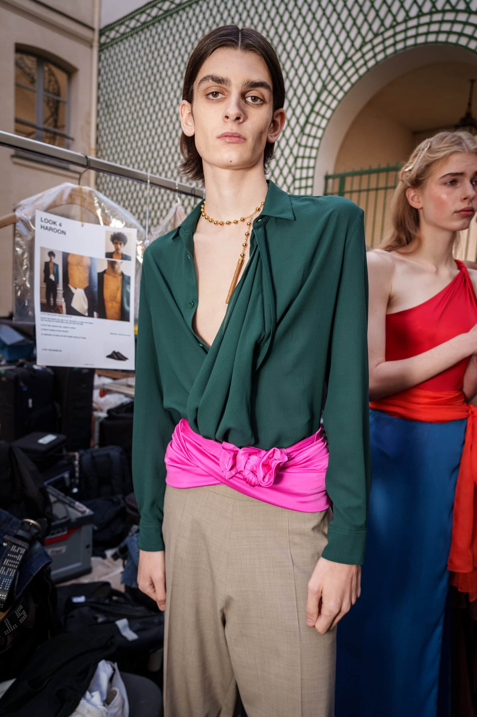 Burc Akyol Spring 2026 Fashion Show Backstage