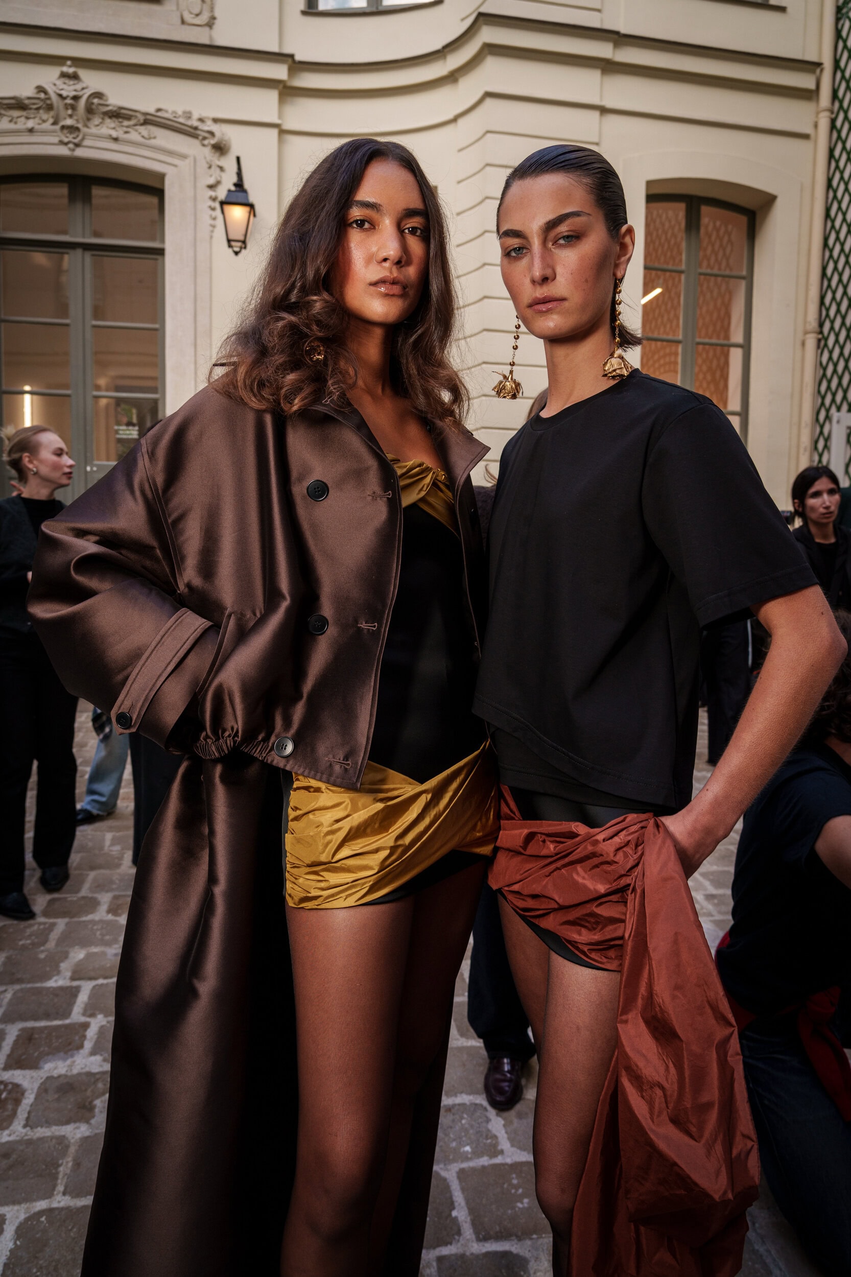 Burc Akyol Spring 2026 Fashion Show Backstage