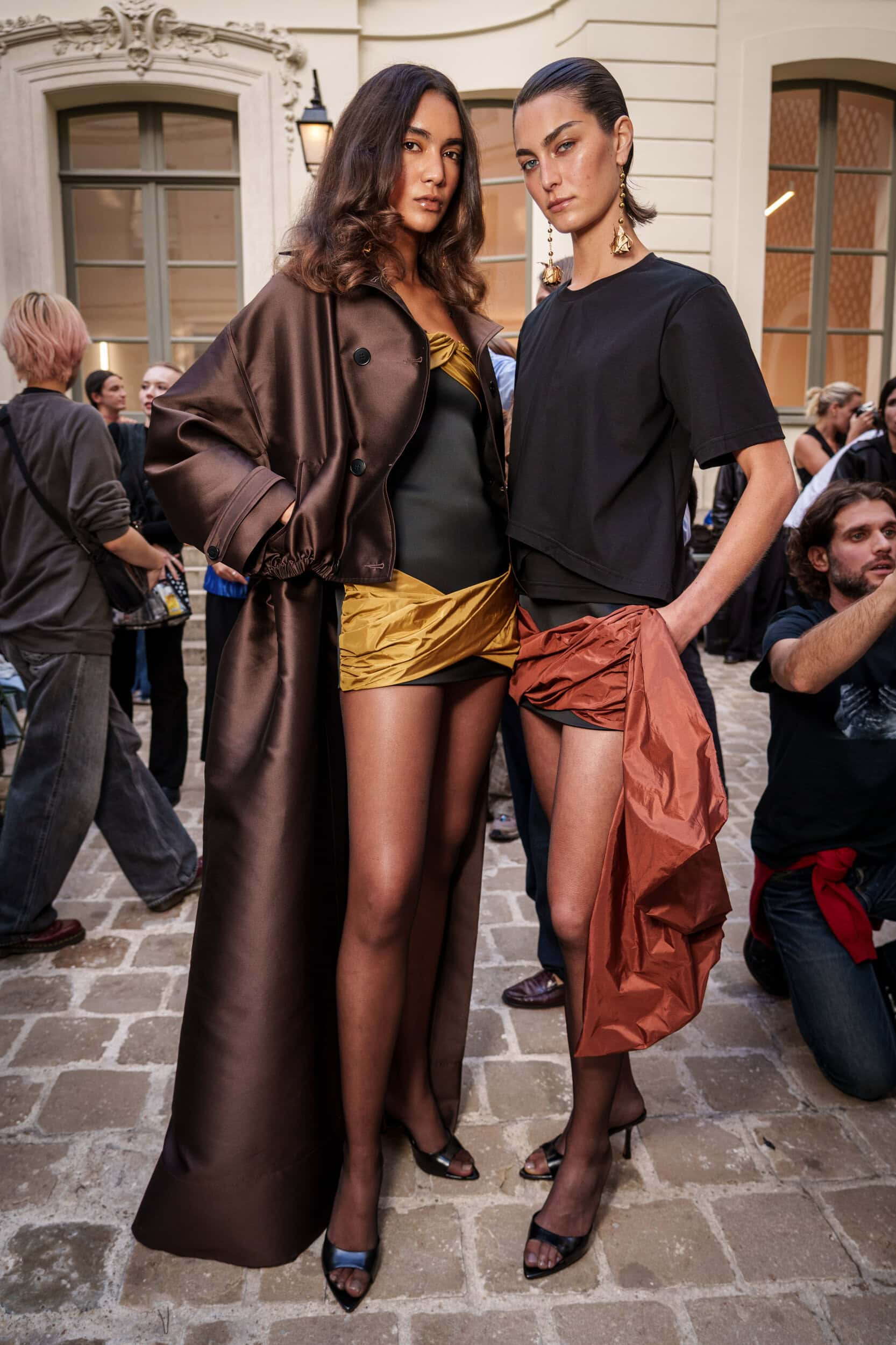 Burc Akyol Spring 2026 Fashion Show Backstage