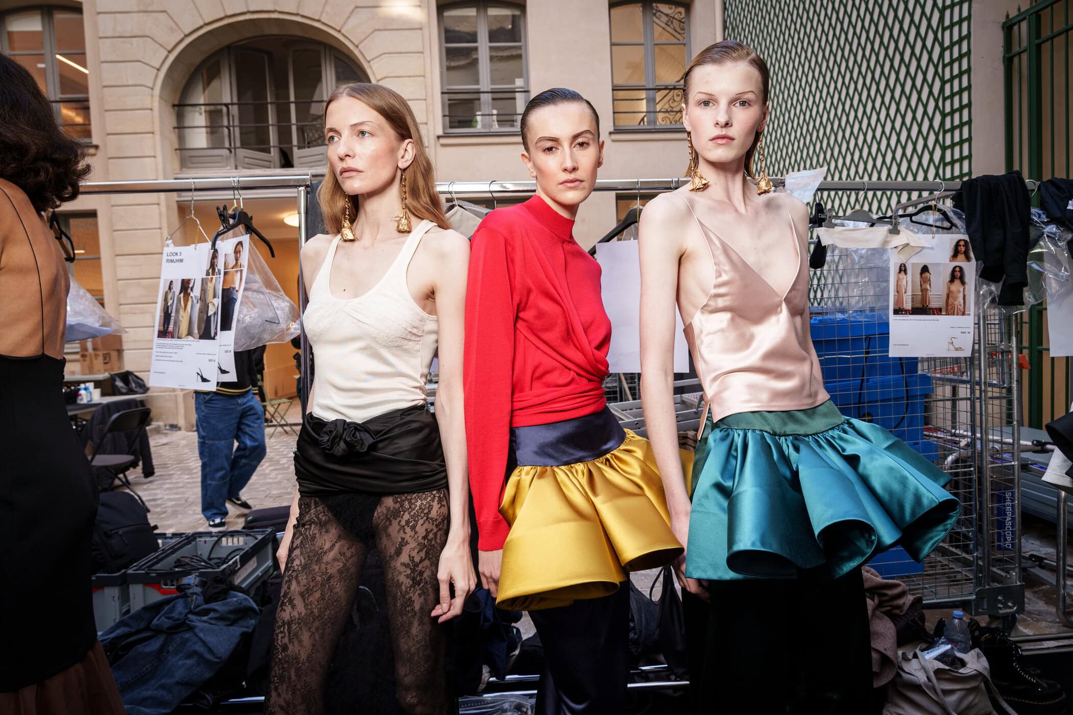Burc Akyol Spring 2026 Fashion Show Backstage
