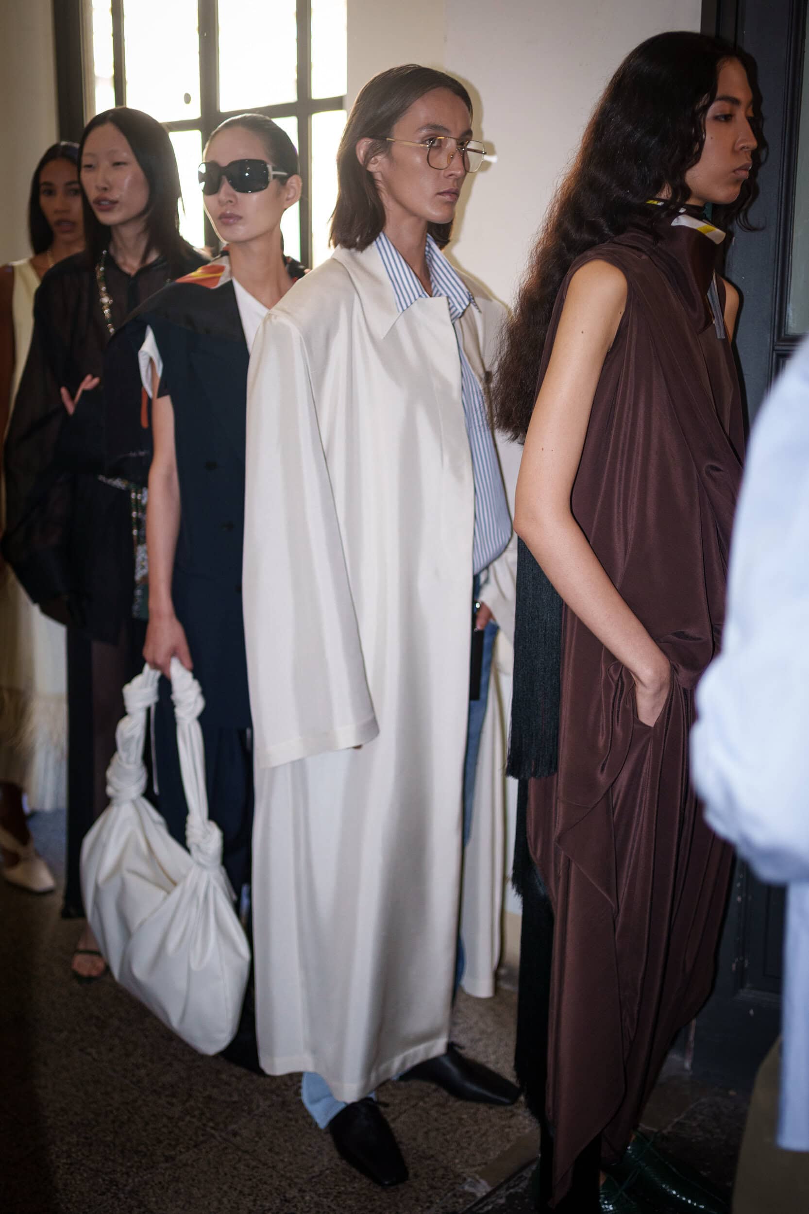 Calcaterra Spring 2026 Fashion Show Backstage