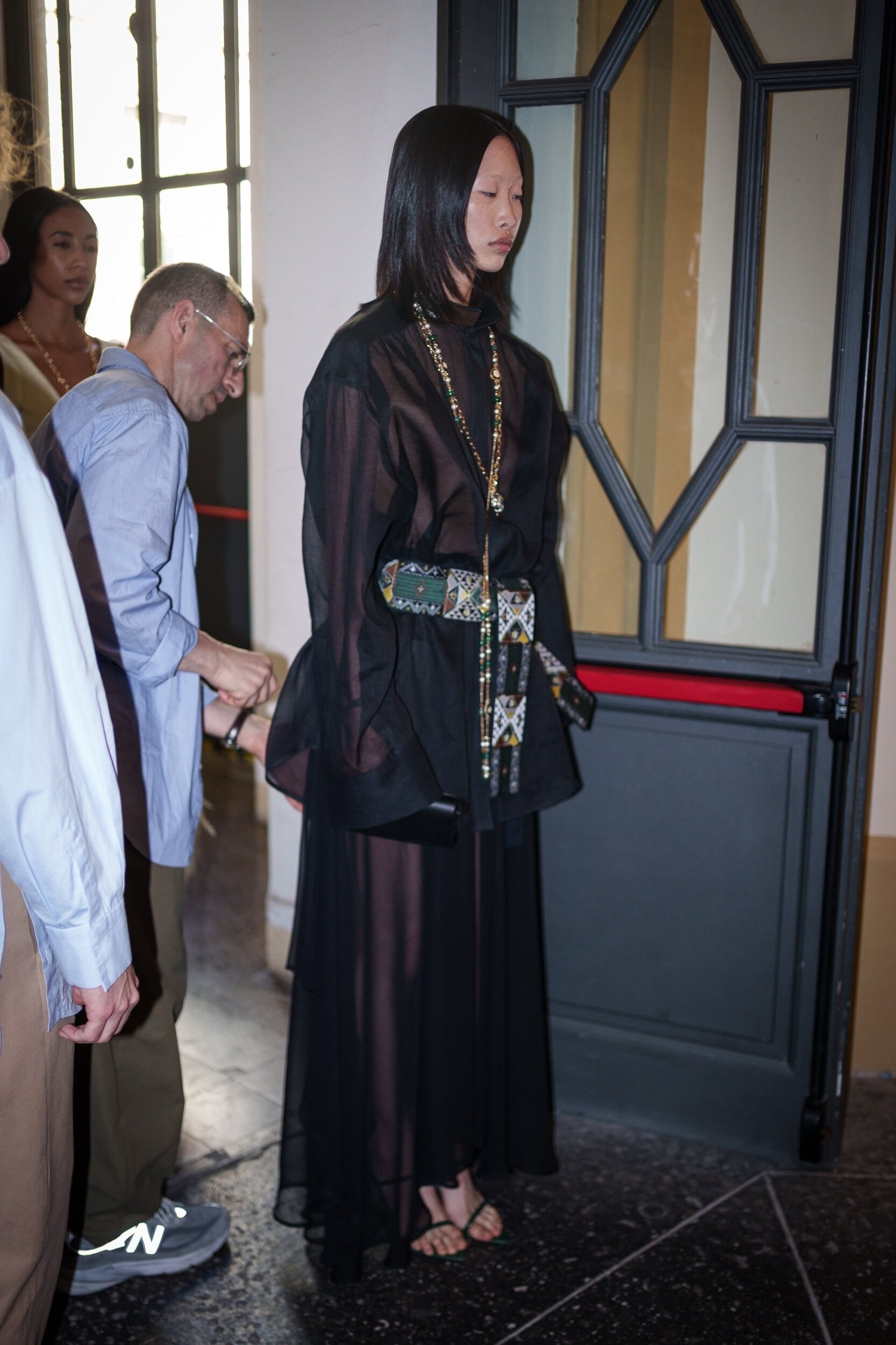Calcaterra Spring 2026 Fashion Show Backstage