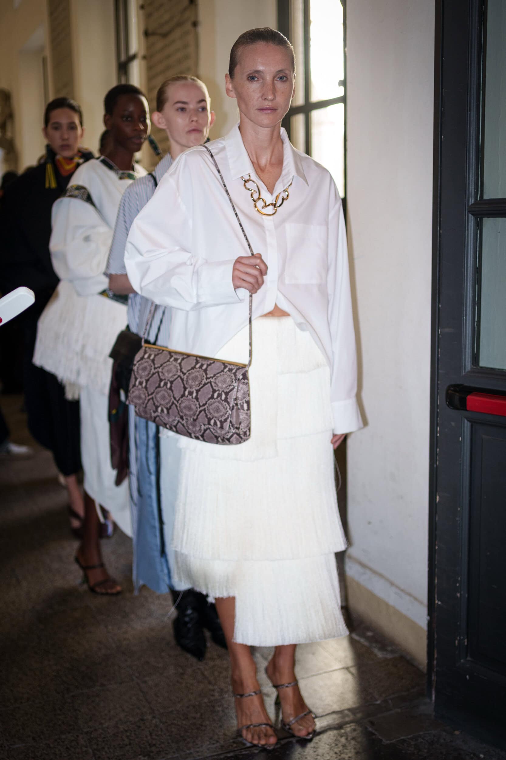 Calcaterra Spring 2026 Fashion Show Backstage
