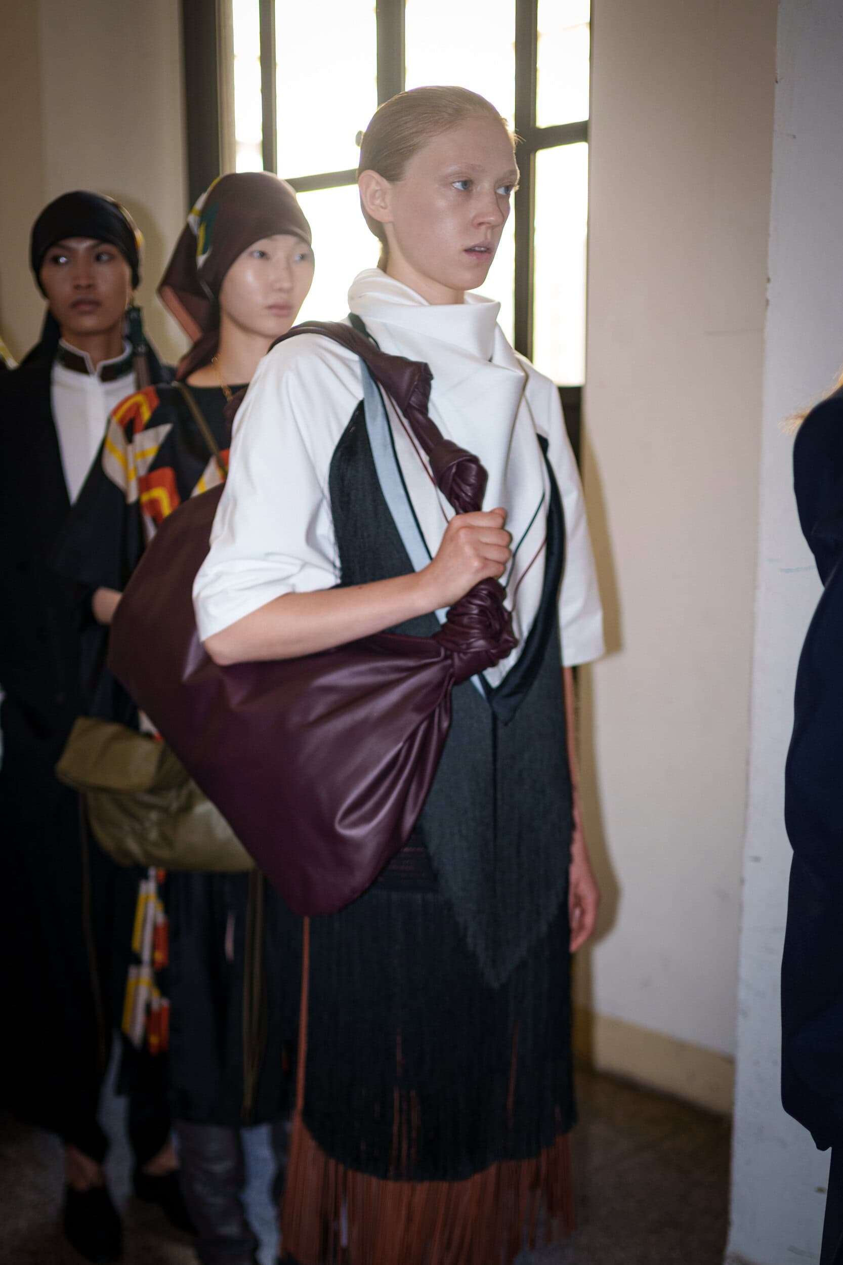 Calcaterra Spring 2026 Fashion Show Backstage