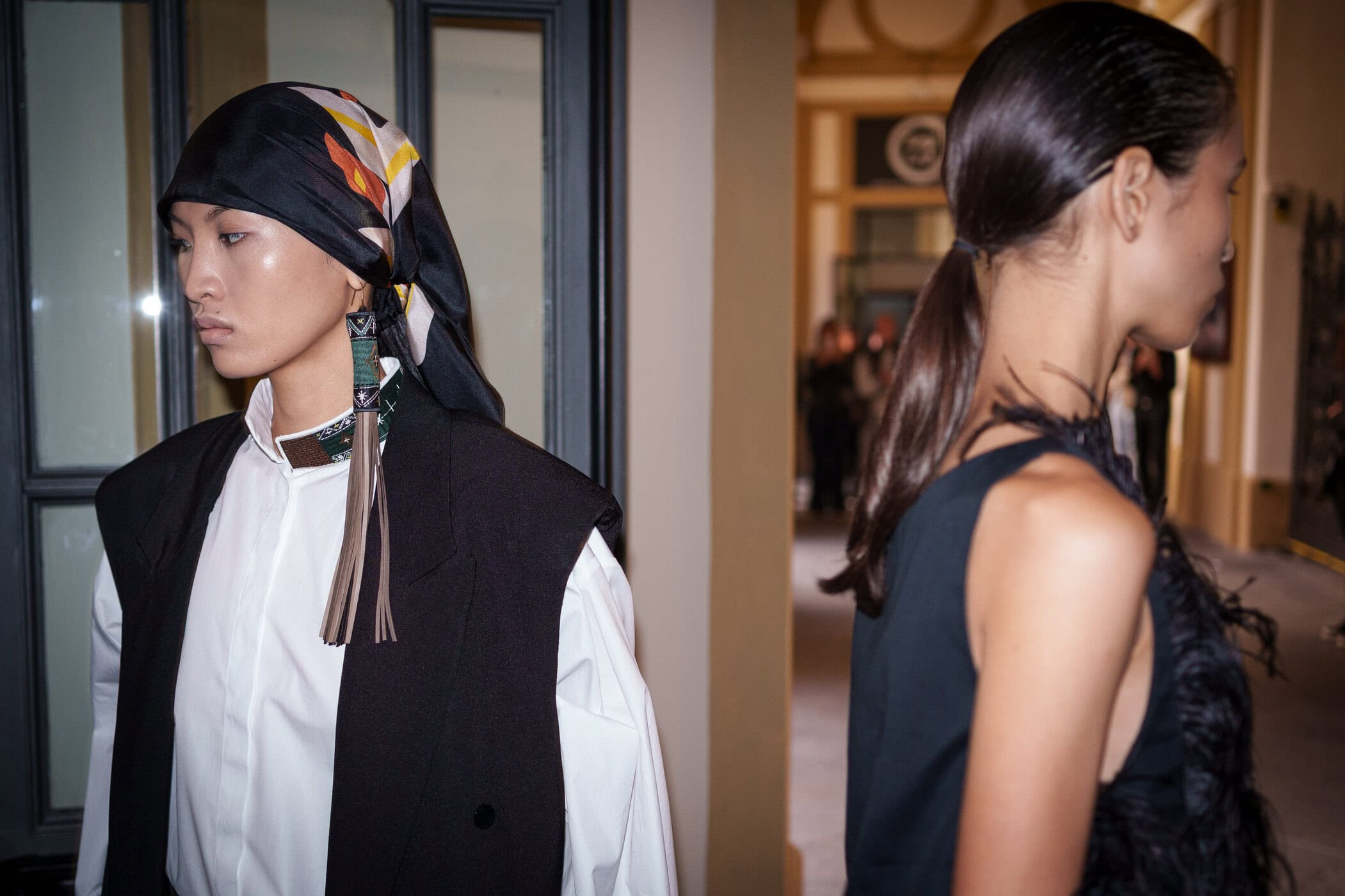 Calcaterra Spring 2026 Fashion Show Backstage