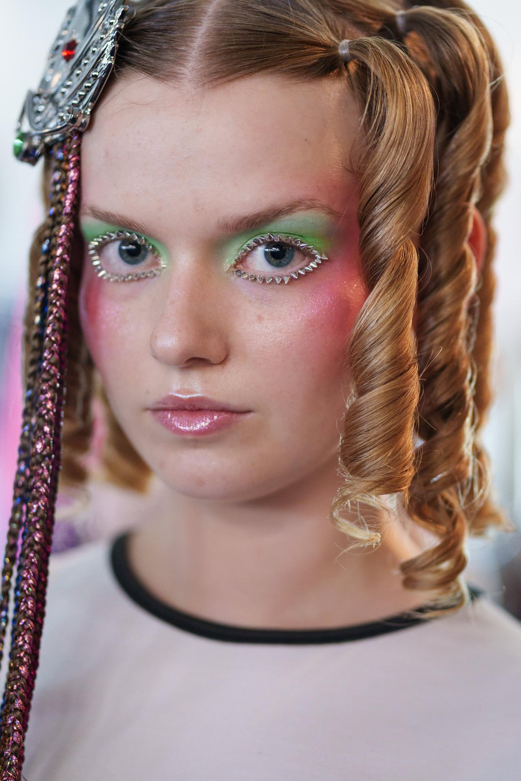 Chopova Lowena Spring 2026 Fashion Show Backstage