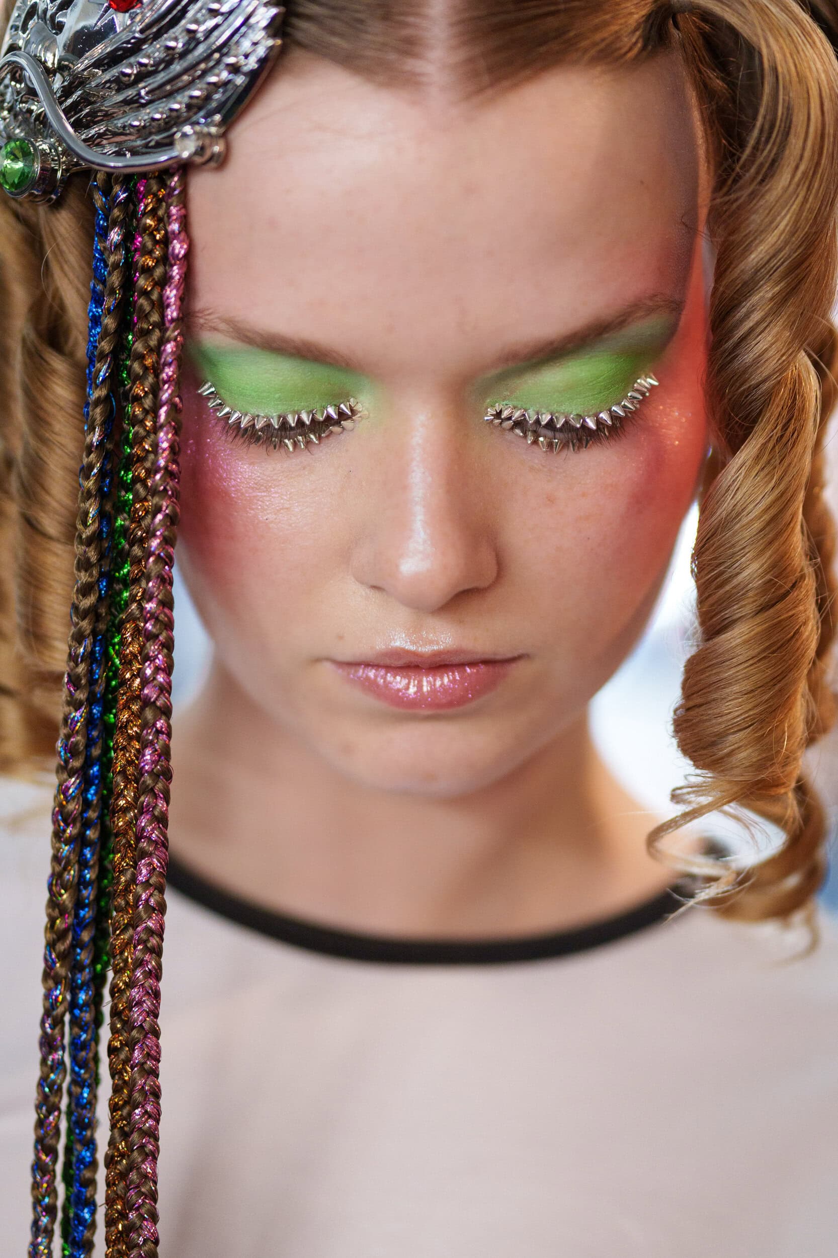 Chopova Lowena Spring 2026 Fashion Show Backstage