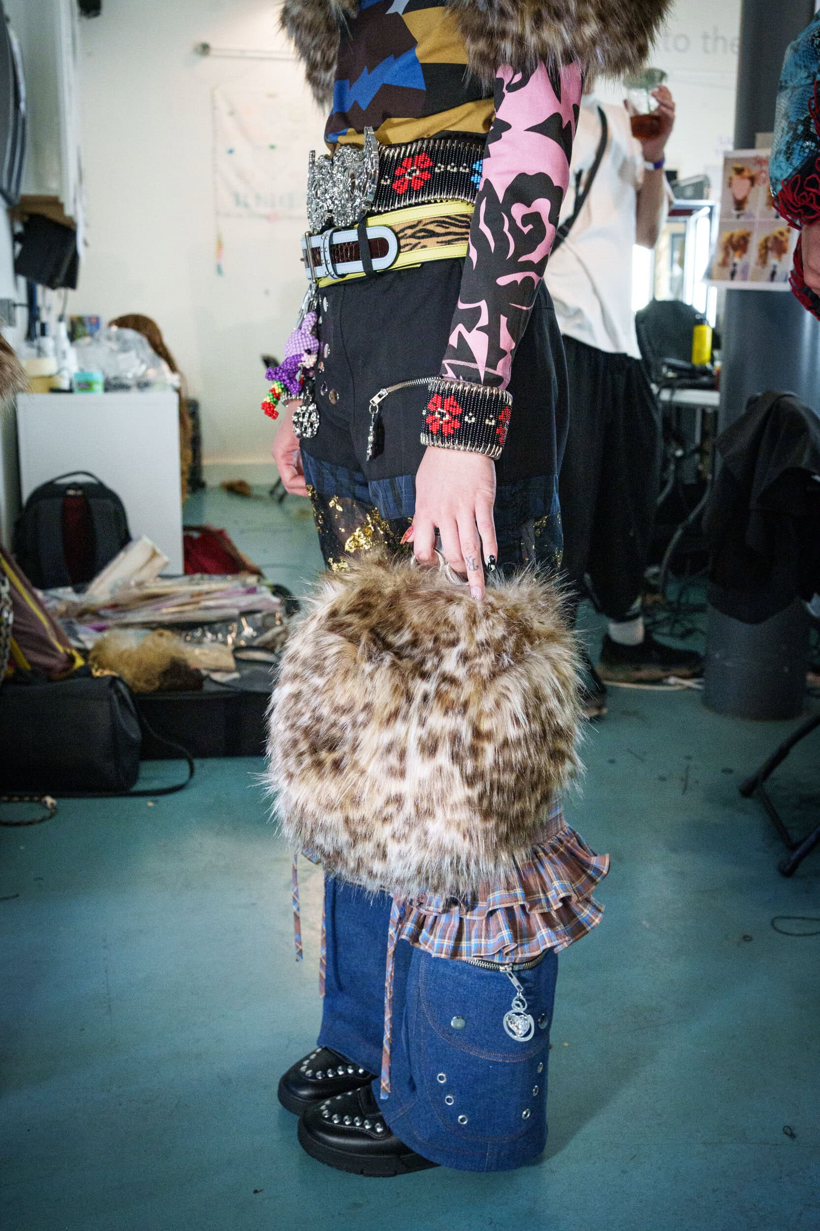 Chopova Lowena Spring 2026 Fashion Show Backstage