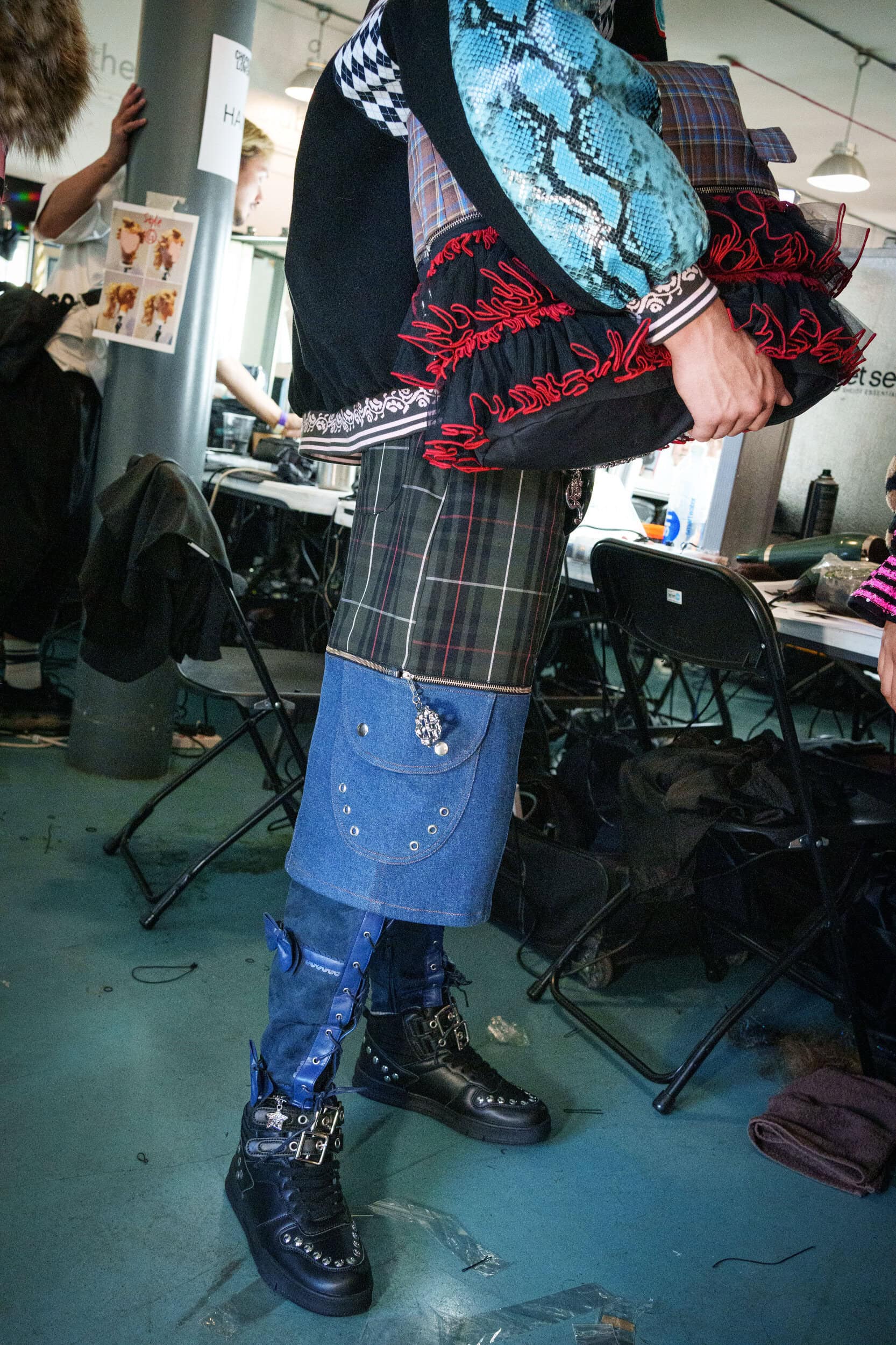 Chopova Lowena Spring 2026 Fashion Show Backstage