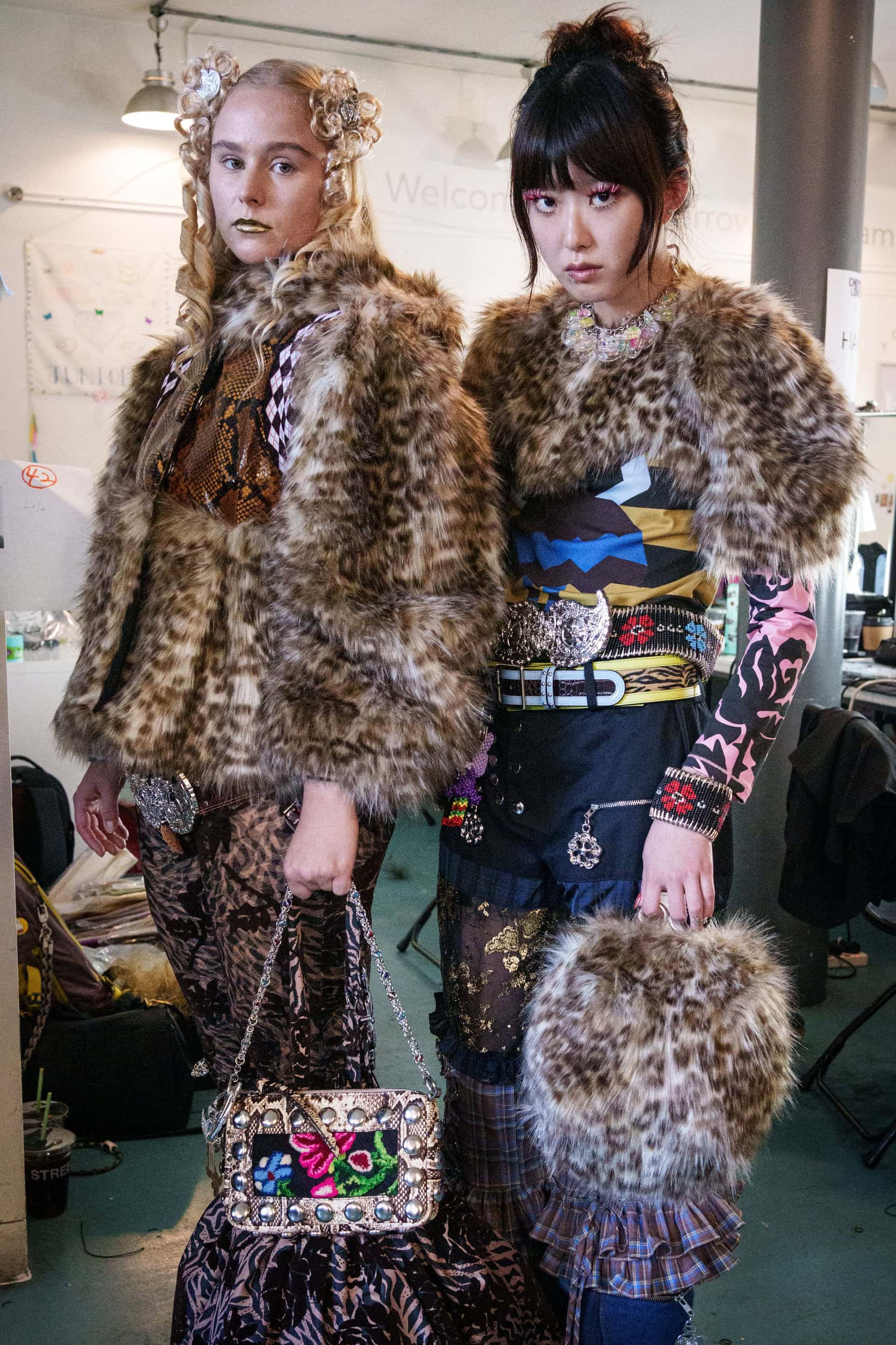 Chopova Lowena Spring 2026 Fashion Show Backstage