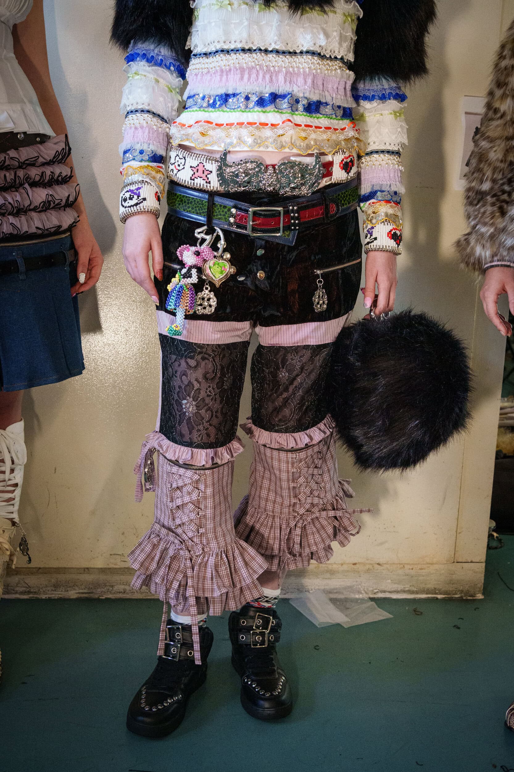 Chopova Lowena Spring 2026 Fashion Show Backstage