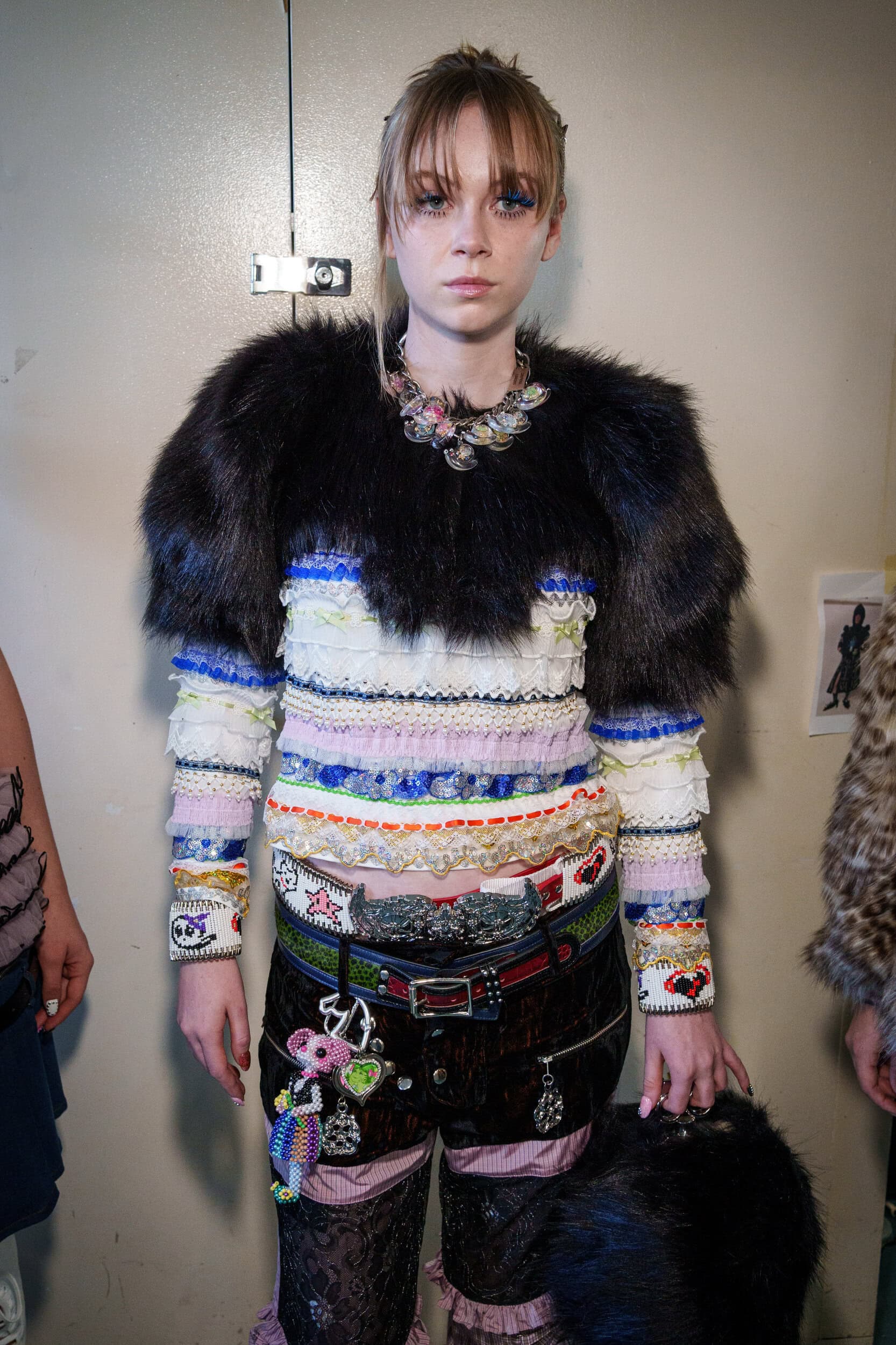 Chopova Lowena Spring 2026 Fashion Show Backstage