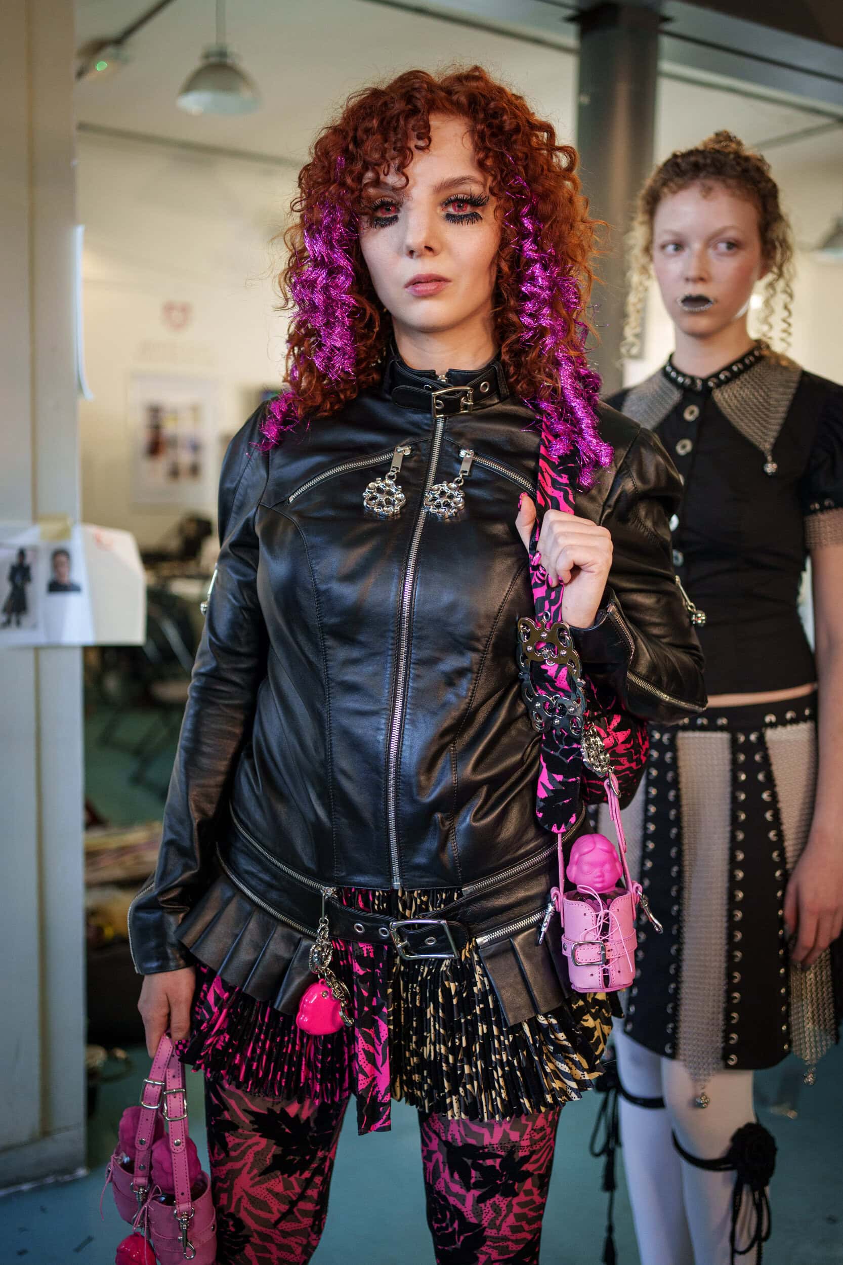 Chopova Lowena Spring 2026 Fashion Show Backstage