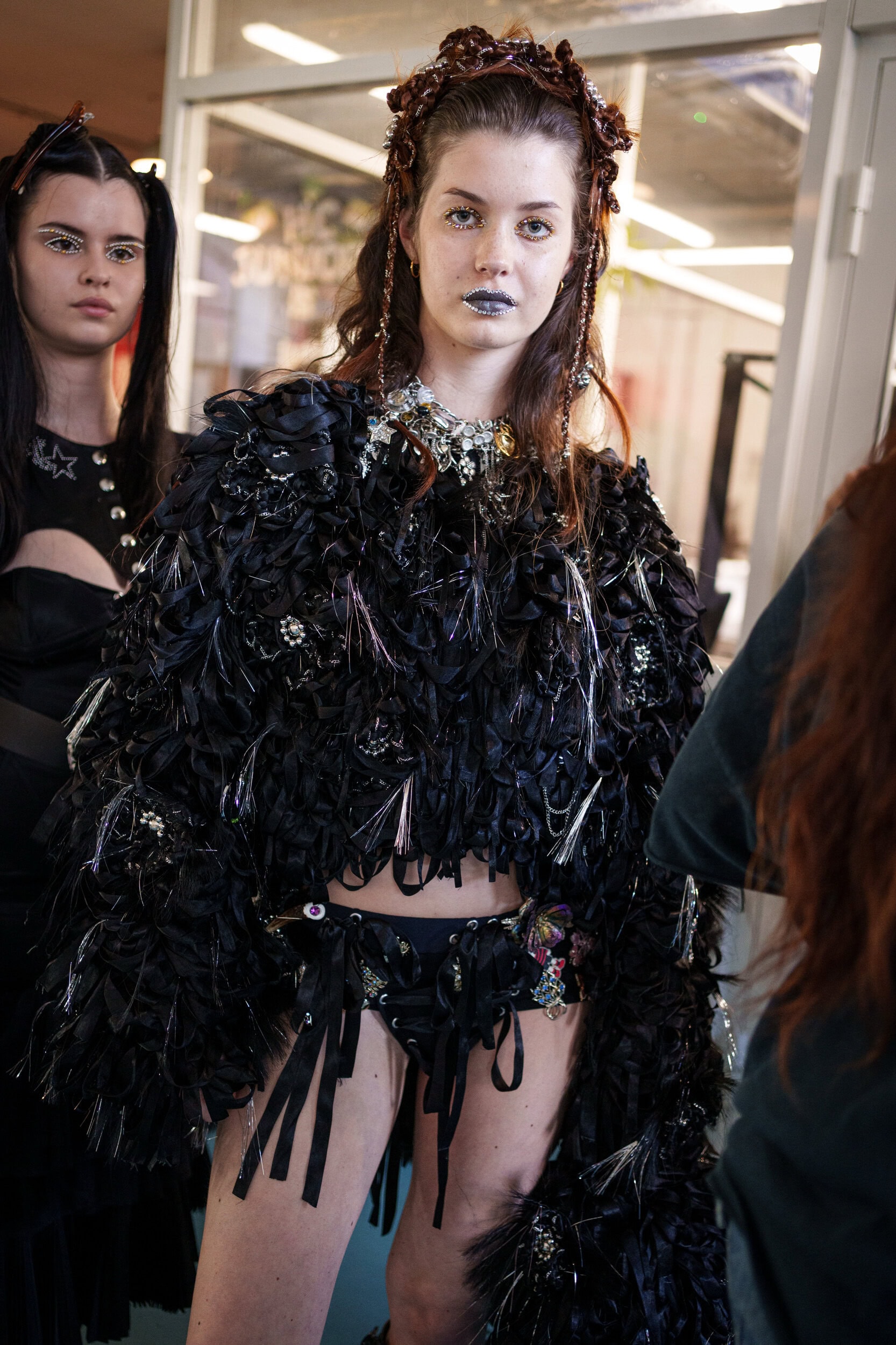 Chopova Lowena Spring 2026 Fashion Show Backstage
