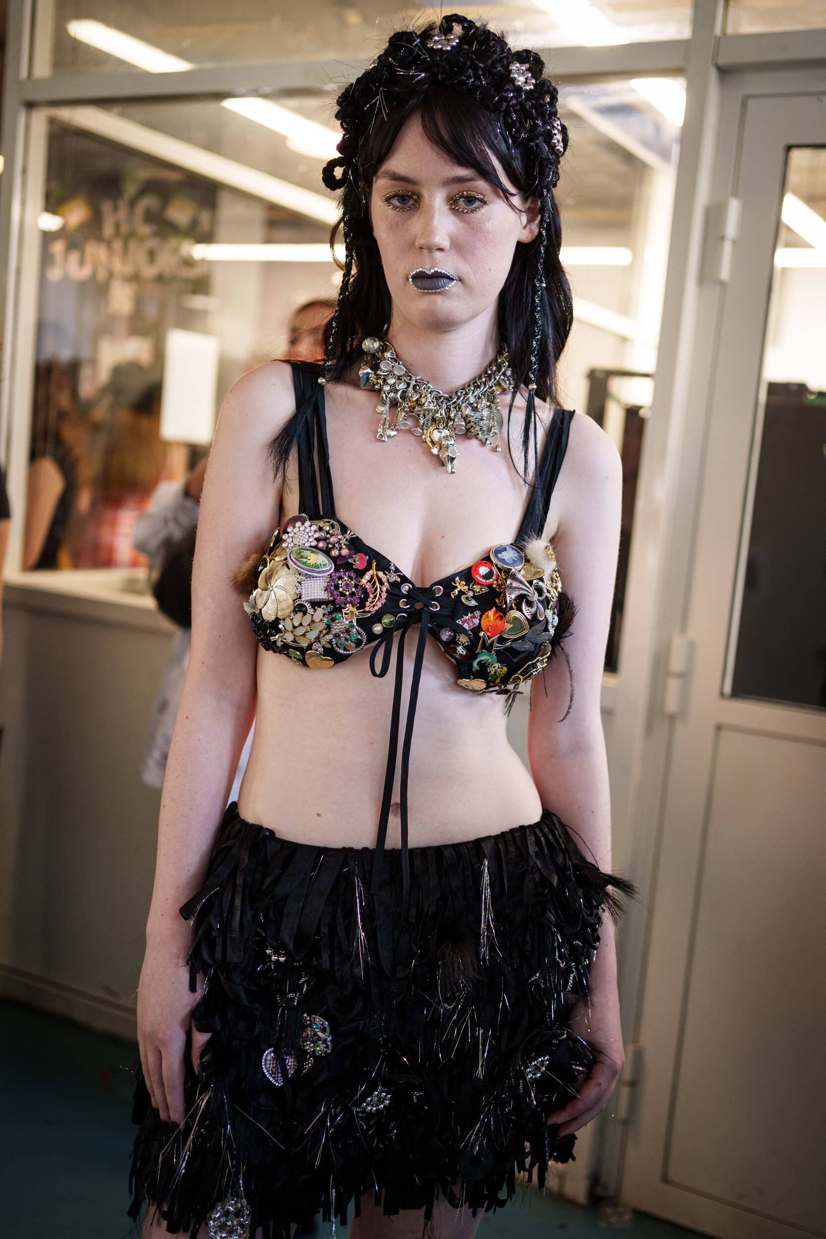 Chopova Lowena Spring 2026 Fashion Show Backstage