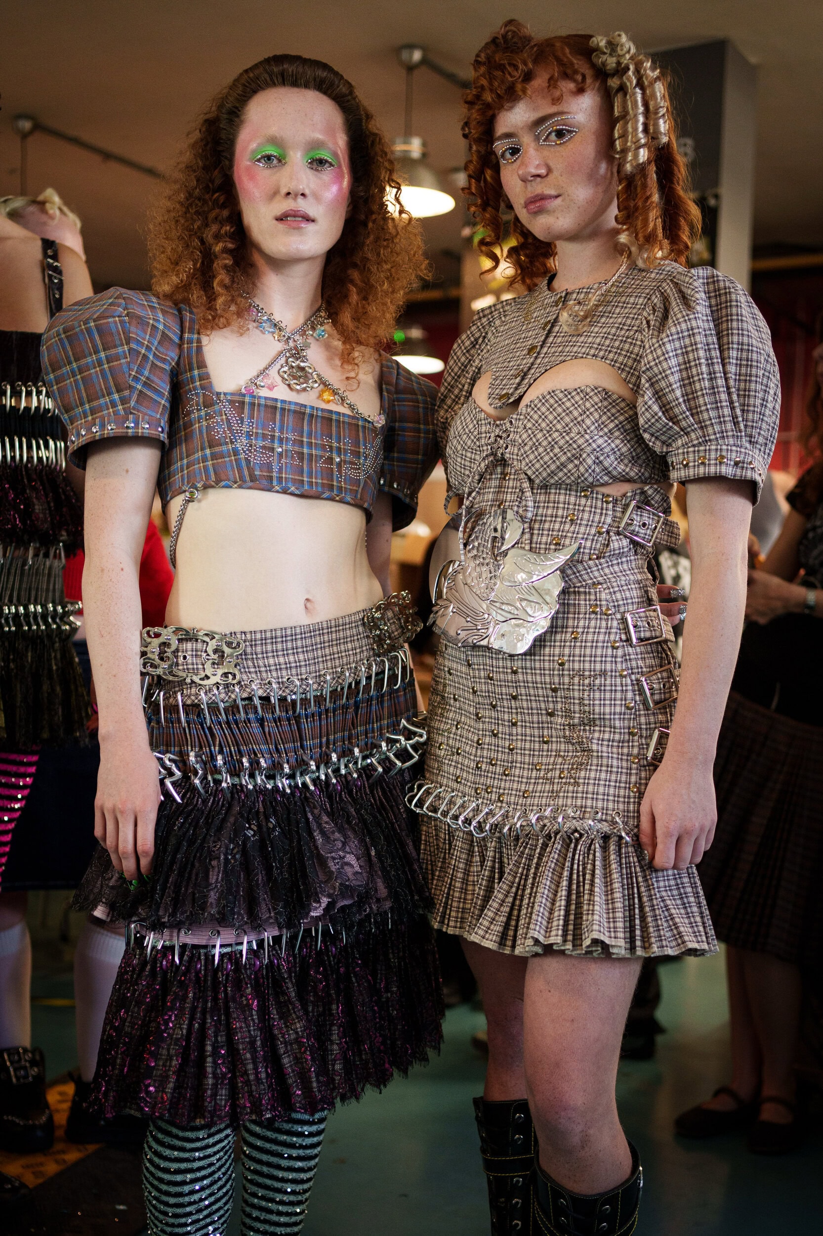 Chopova Lowena Spring 2026 Fashion Show Backstage