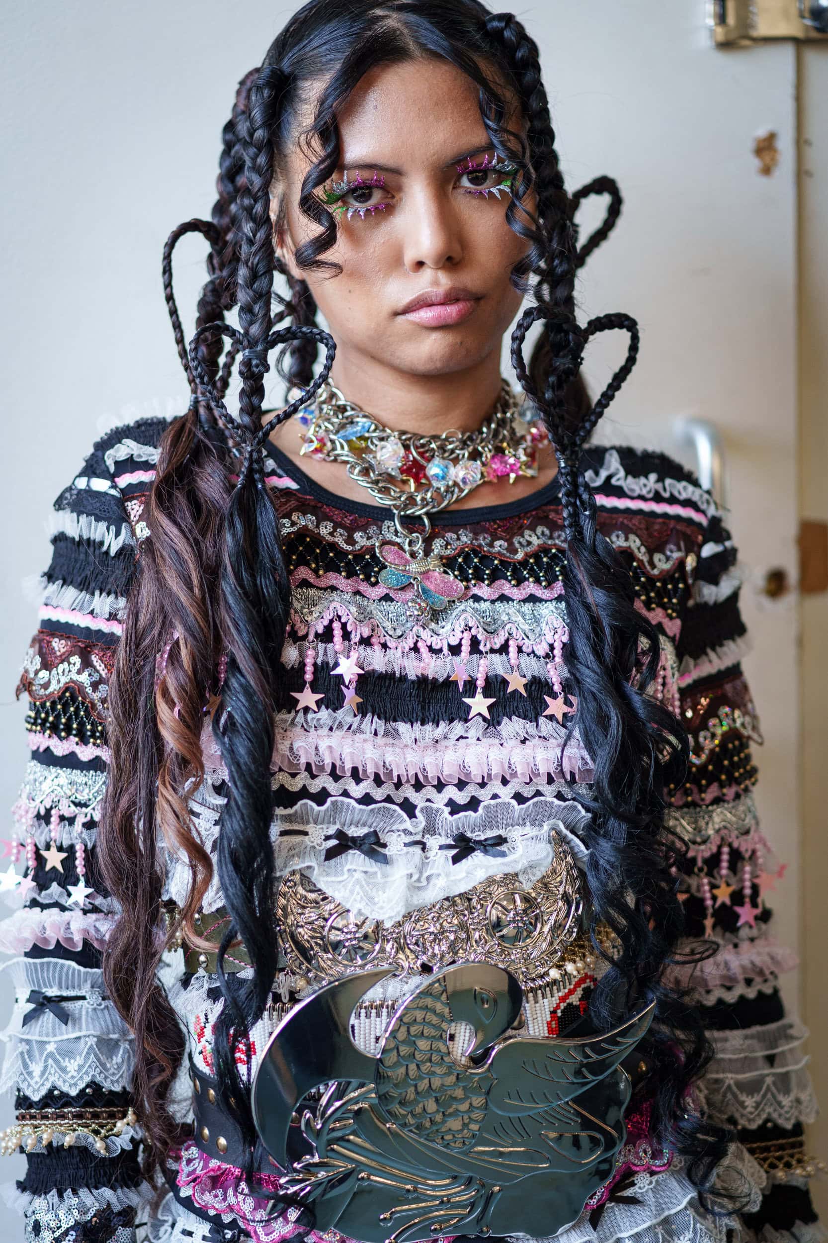 Chopova Lowena Spring 2026 Fashion Show Backstage