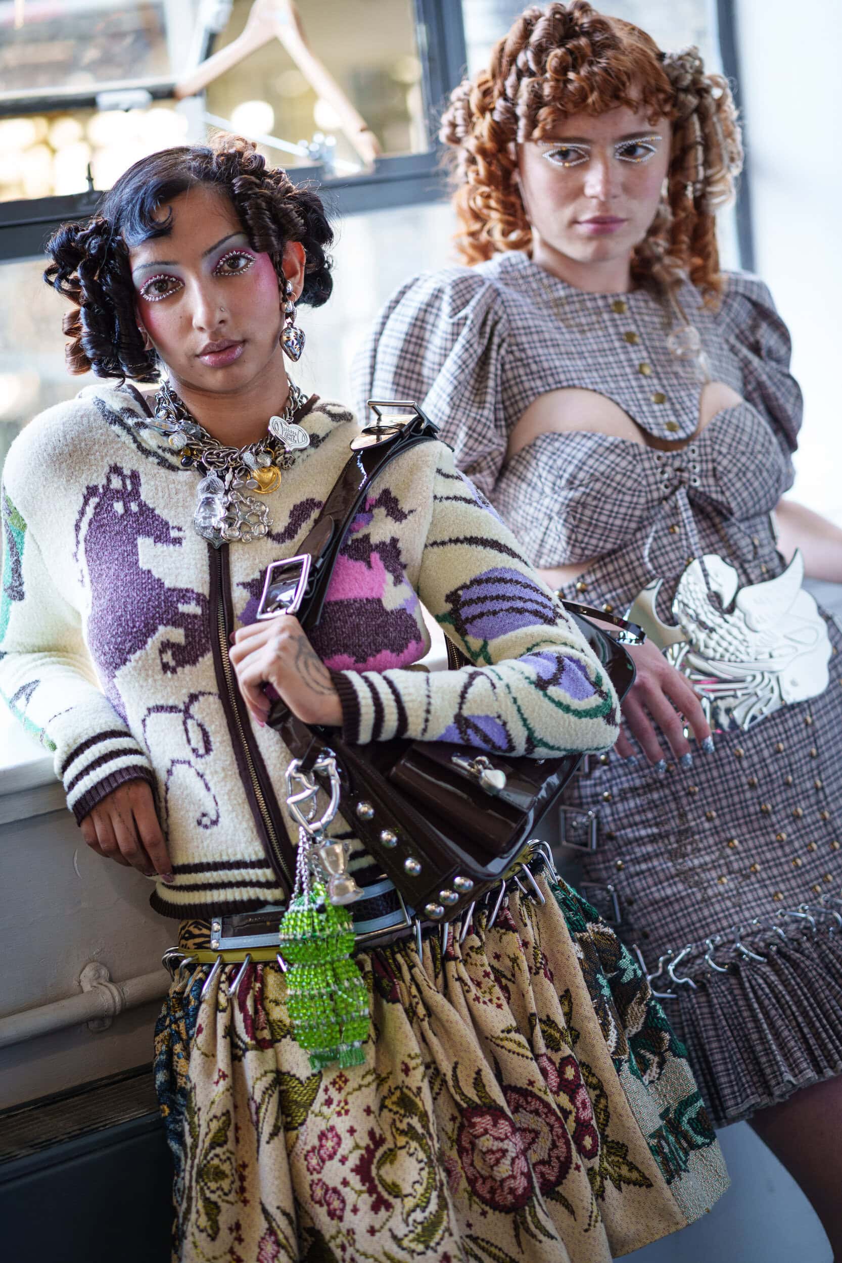 Chopova Lowena Spring 2026 Fashion Show Backstage