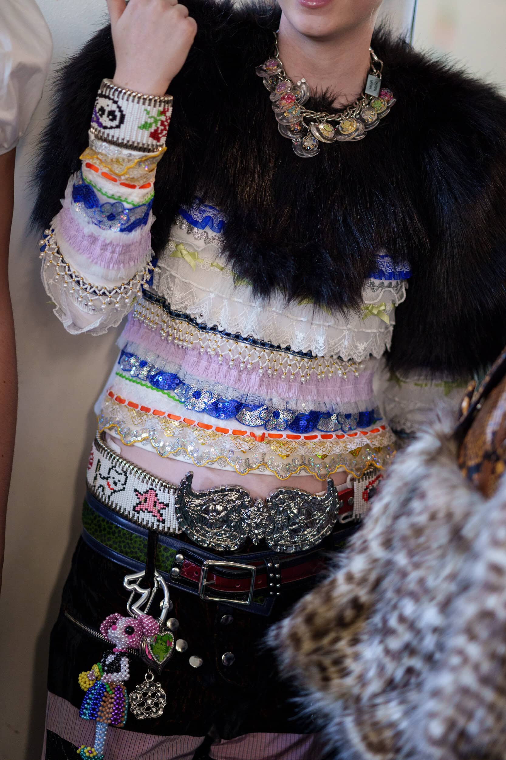 Chopova Lowena Spring 2026 Fashion Show Backstage