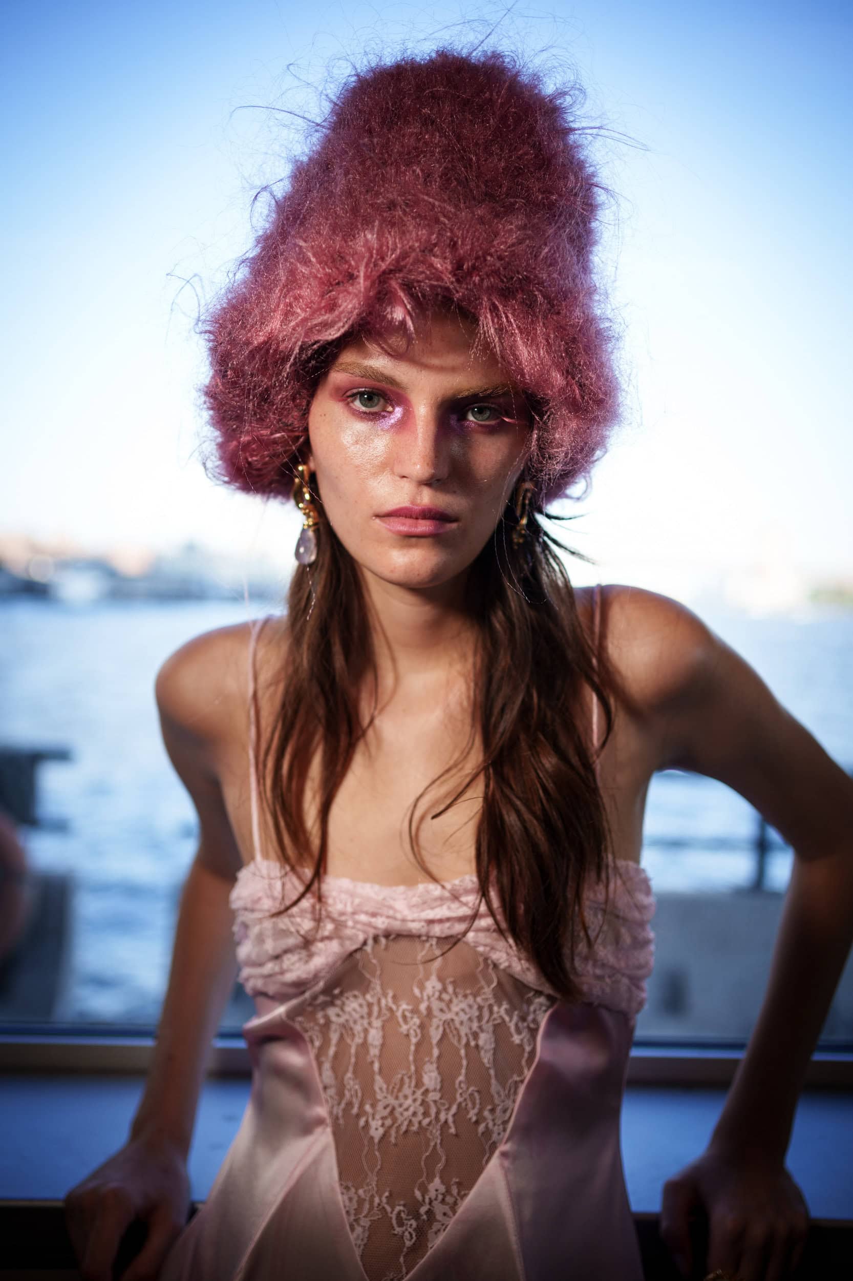 Collina Strada Spring 2026 Fashion Show Backstage