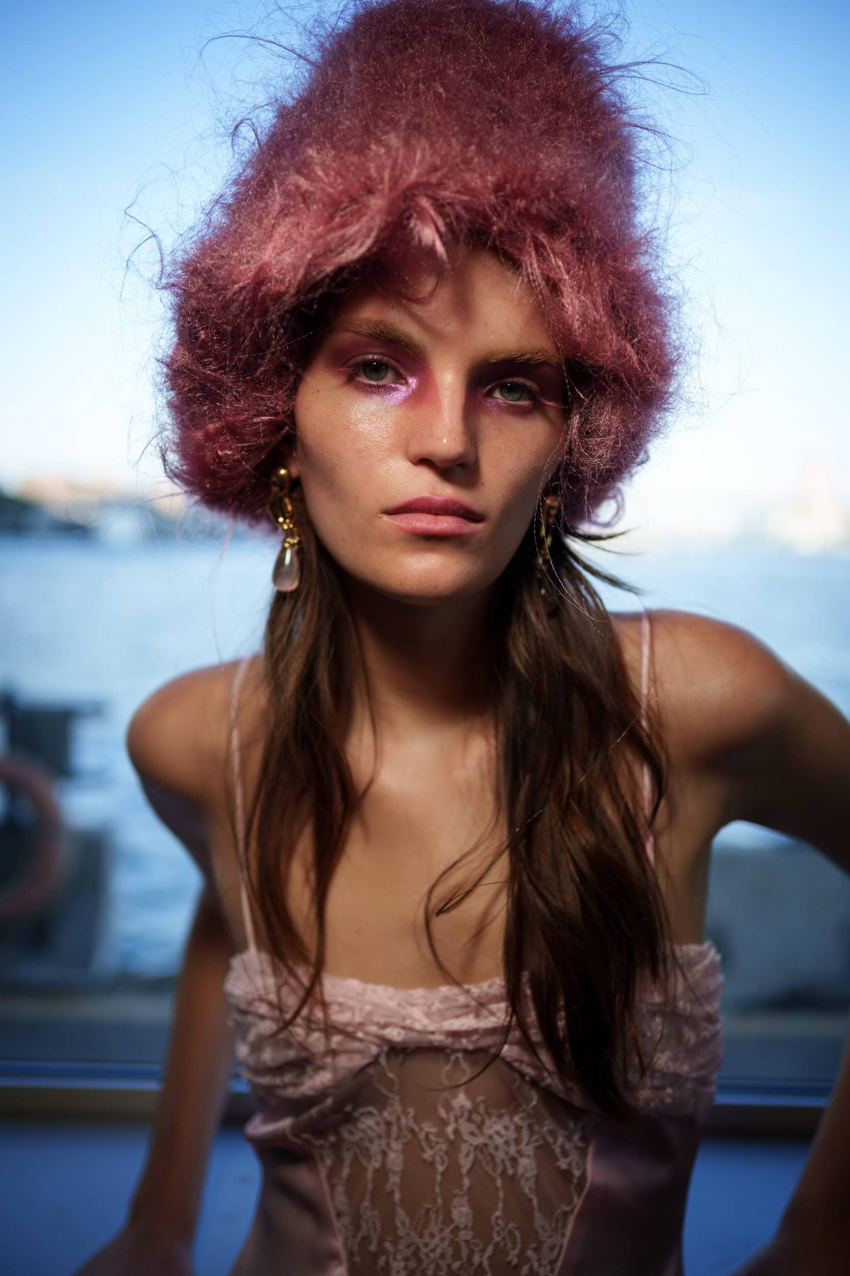 Collina Strada Spring 2026 Fashion Show Backstage