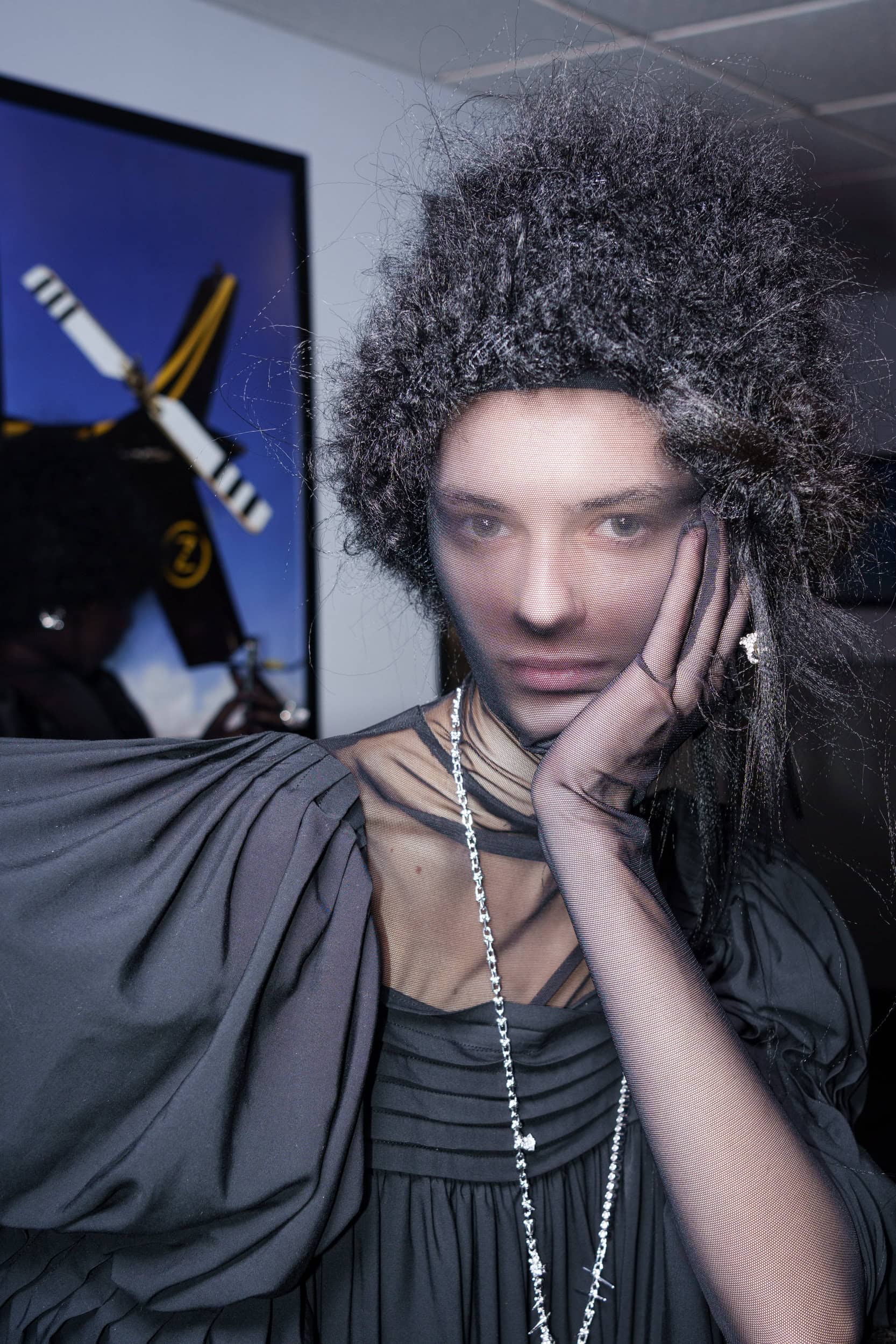Collina Strada Spring 2026 Fashion Show Backstage