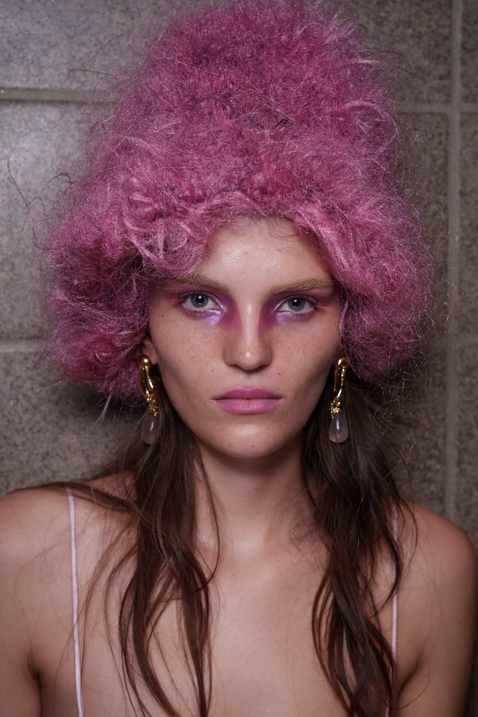 Collina Strada Spring 2026 Fashion Show Backstage