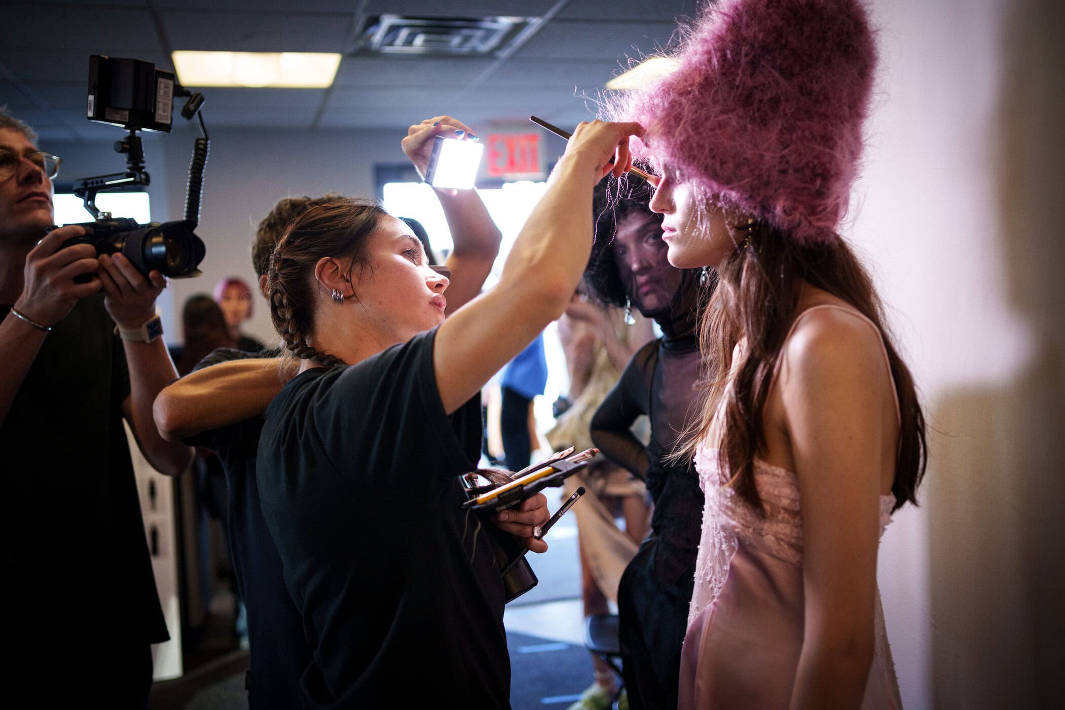 Collina Strada Spring 2026 Fashion Show Backstage