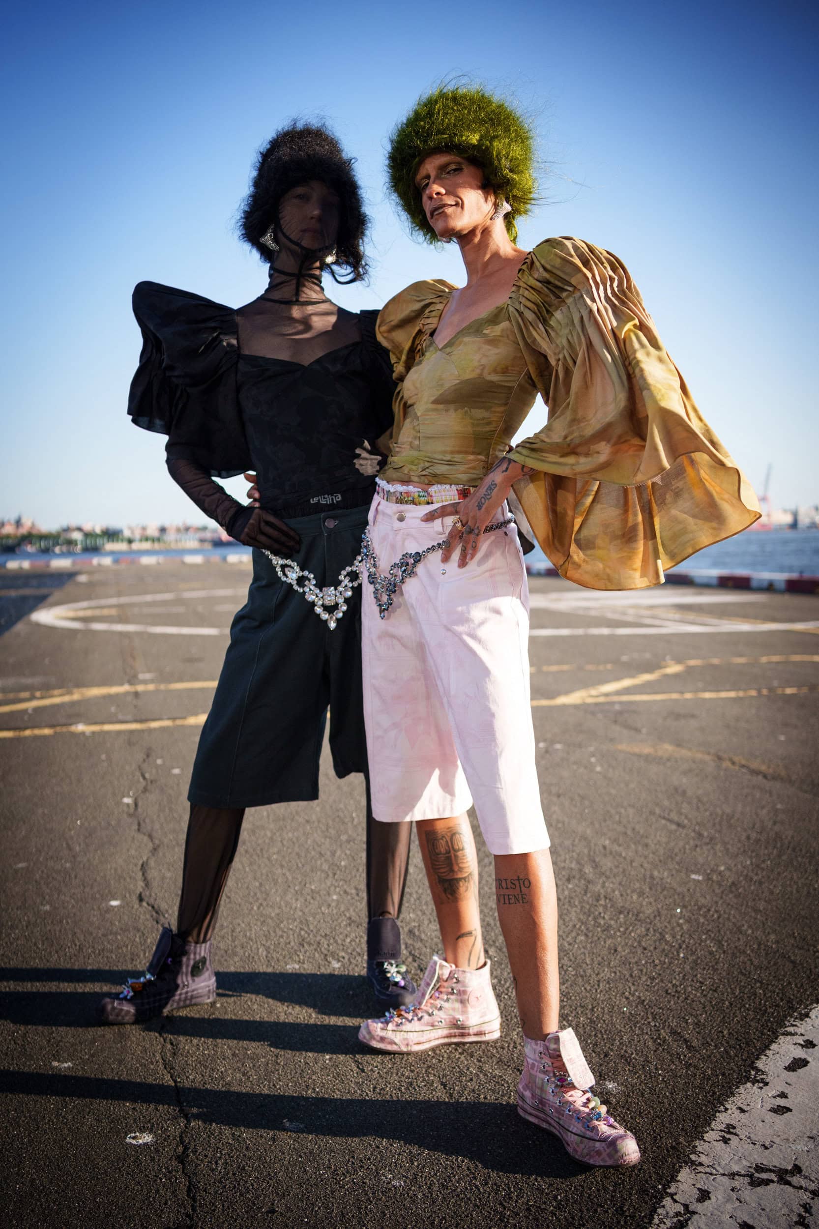 Collina Strada Spring 2026 Fashion Show Backstage