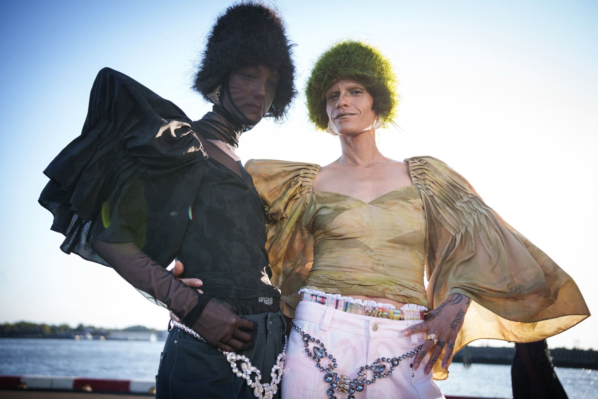Collina Strada Spring 2026 Fashion Show Backstage