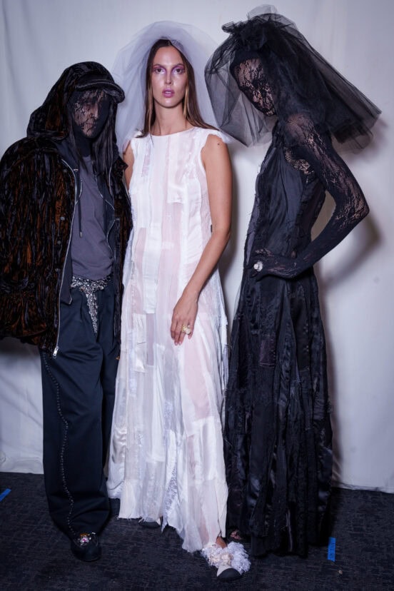 Collina Strada Spring 2026 Fashion Show Backstage