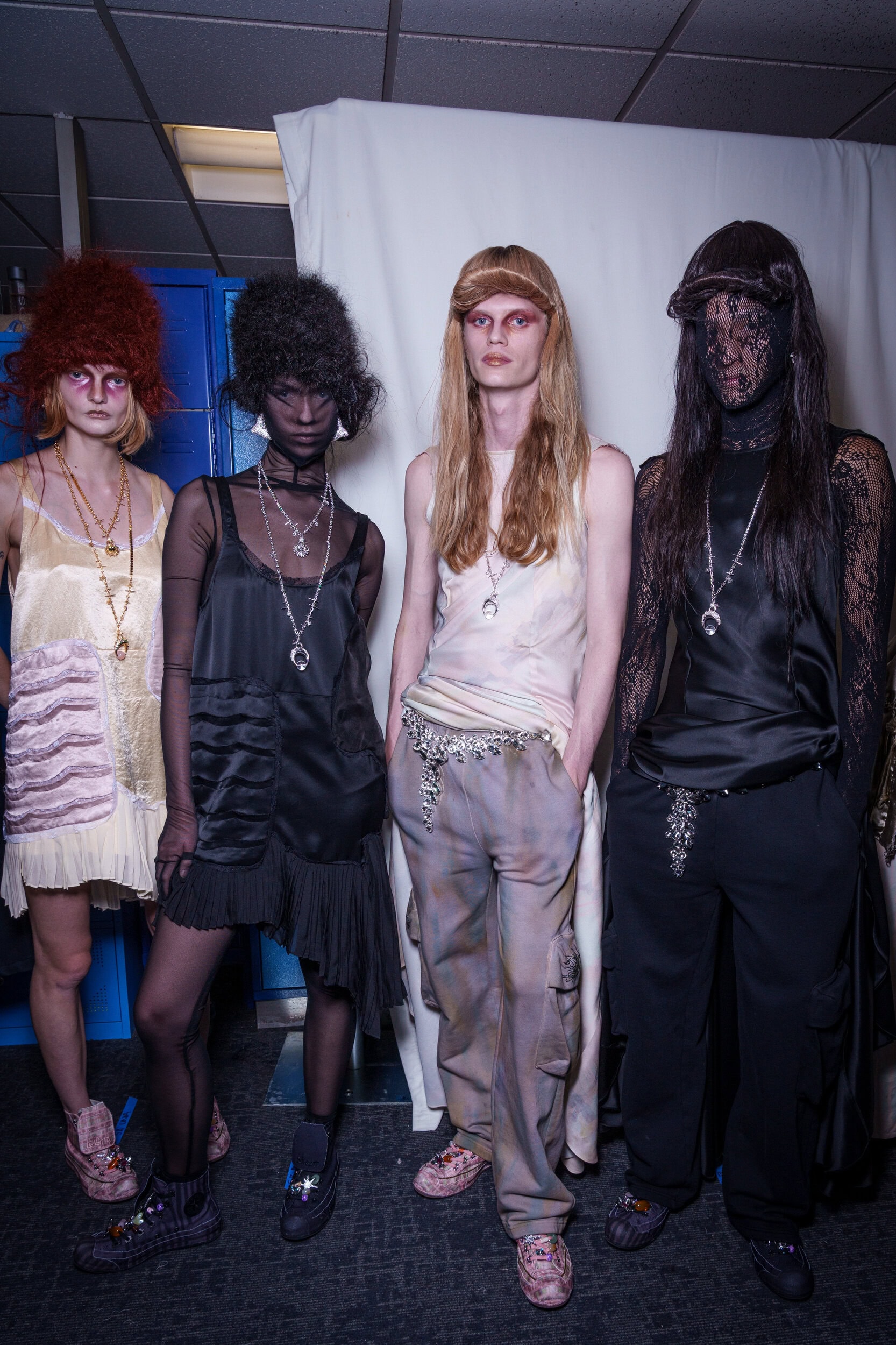 Collina Strada Spring 2026 Fashion Show Backstage