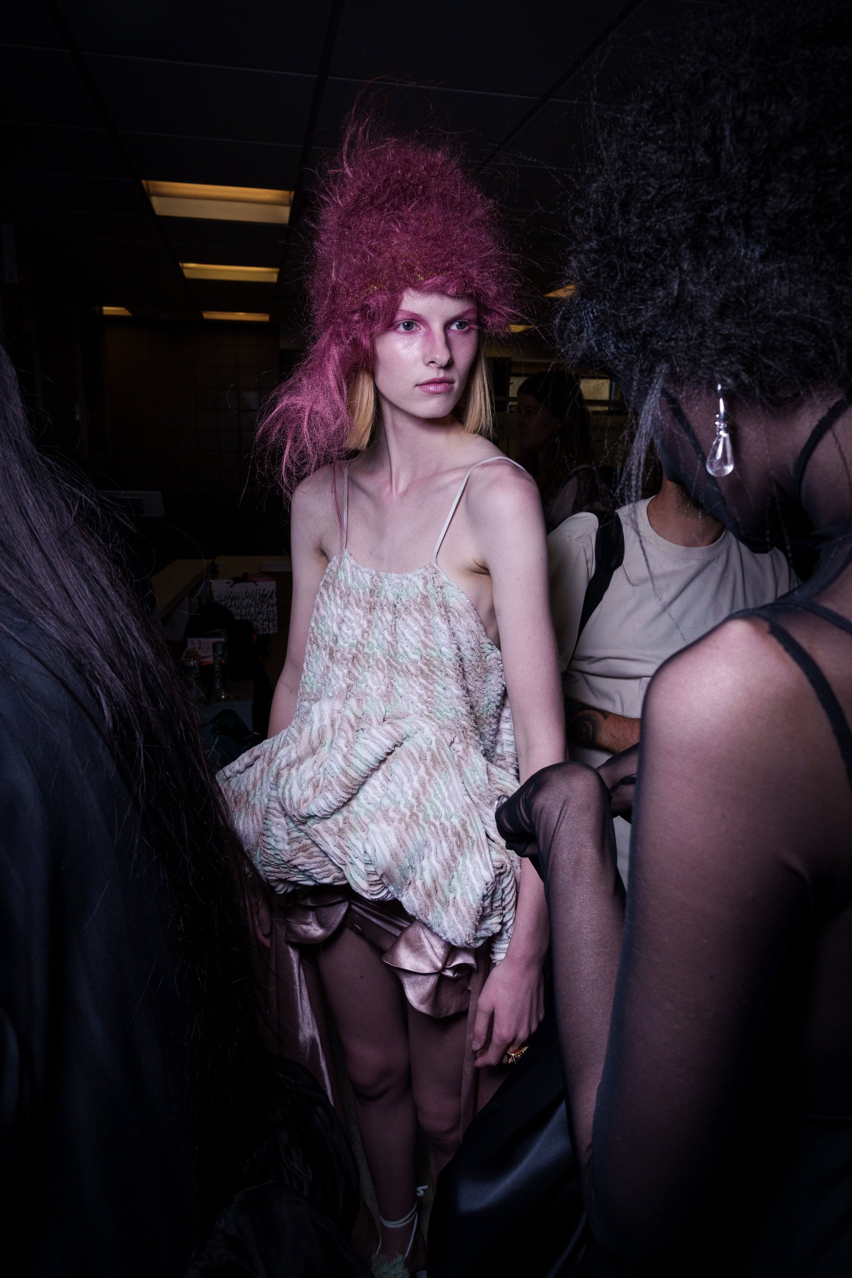 Collina Strada Spring 2026 Fashion Show Backstage