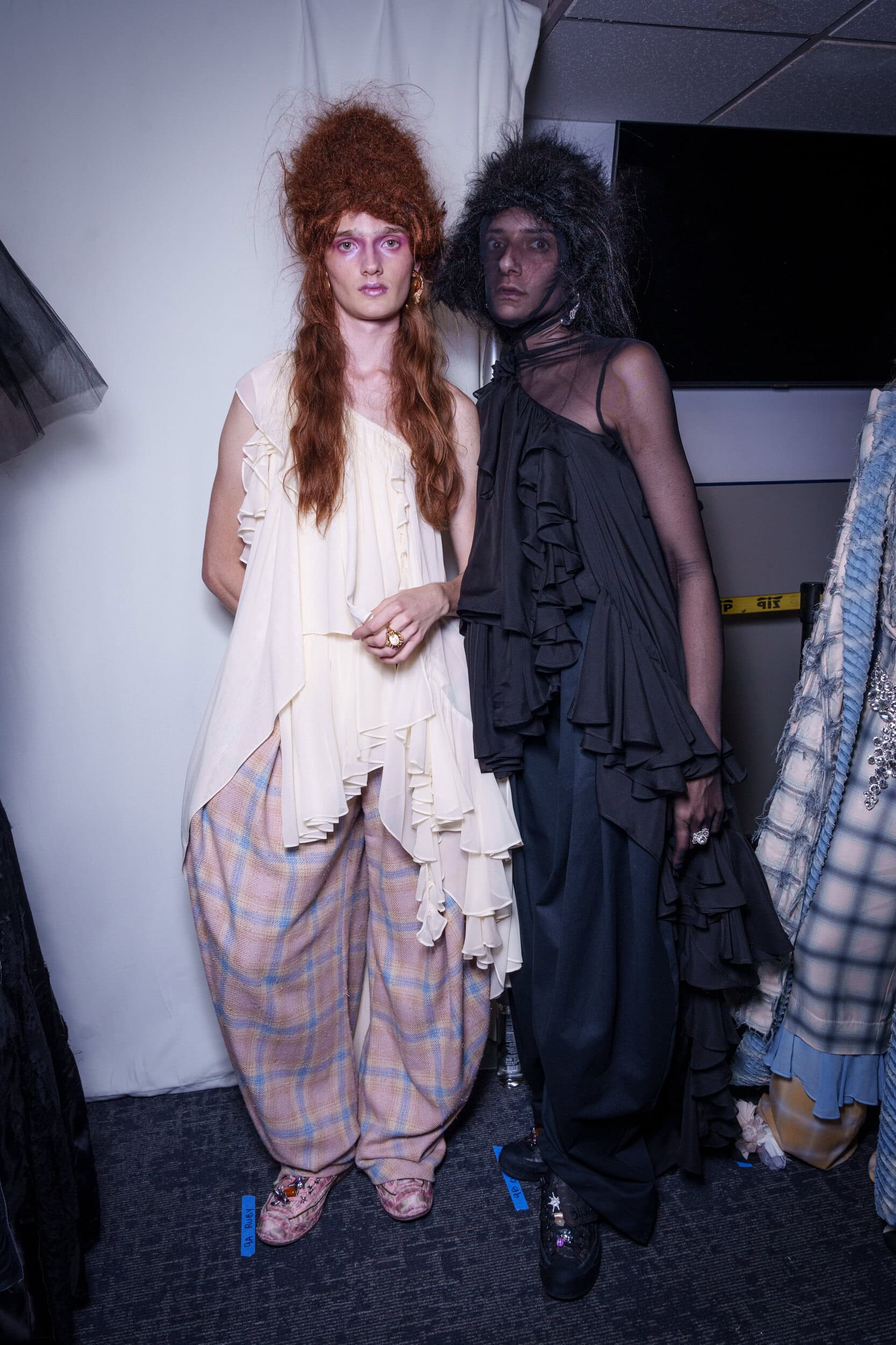 Collina Strada Spring 2026 Fashion Show Backstage