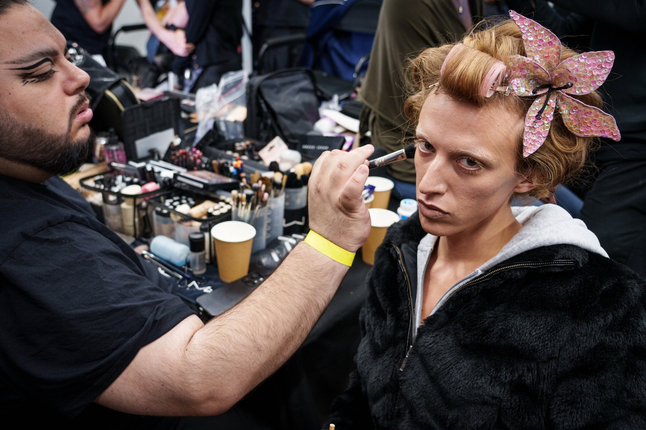 Conner Ives Spring 2026 Fashion Show Backstage