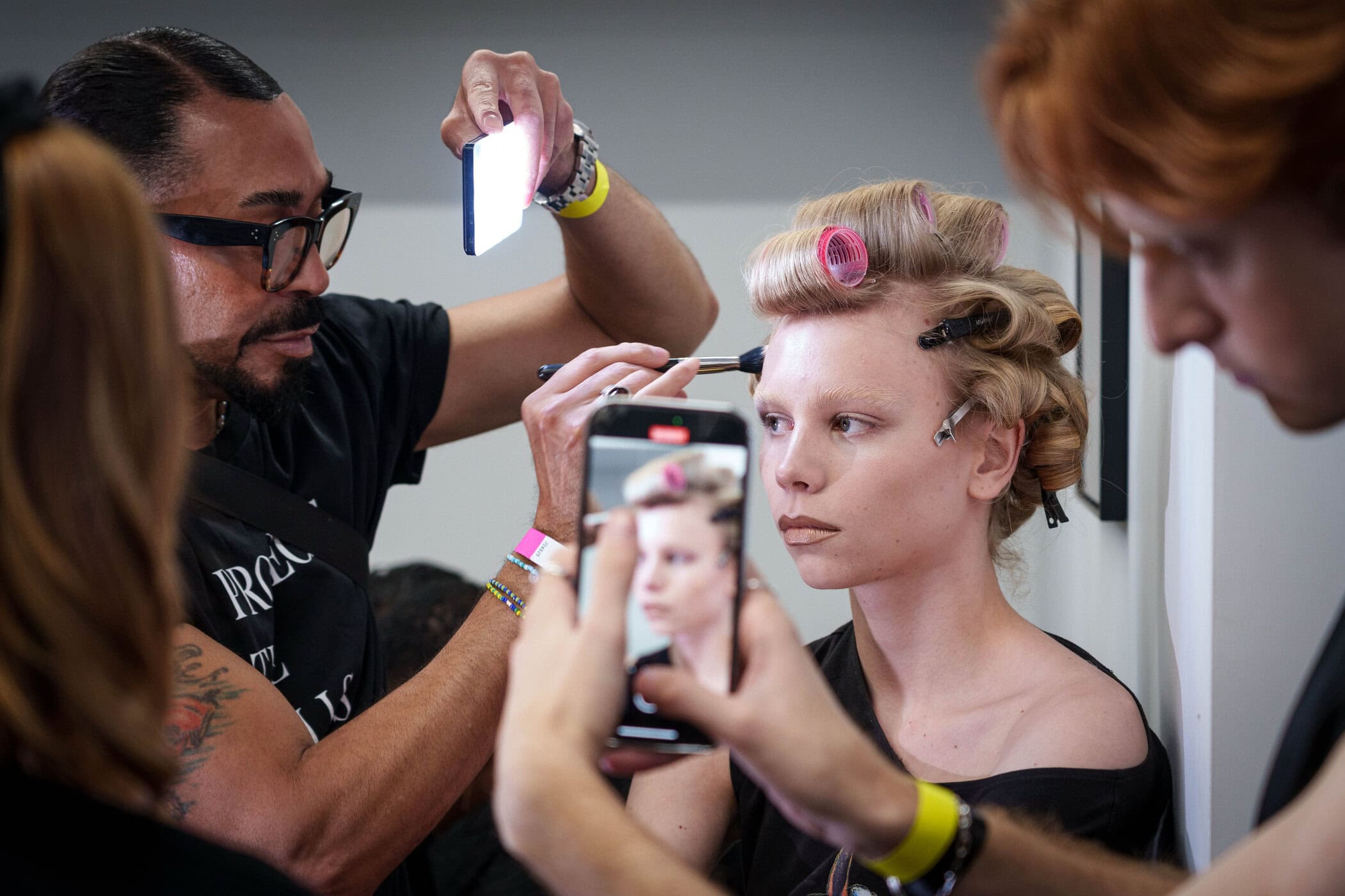 Conner Ives Spring 2026 Fashion Show Backstage