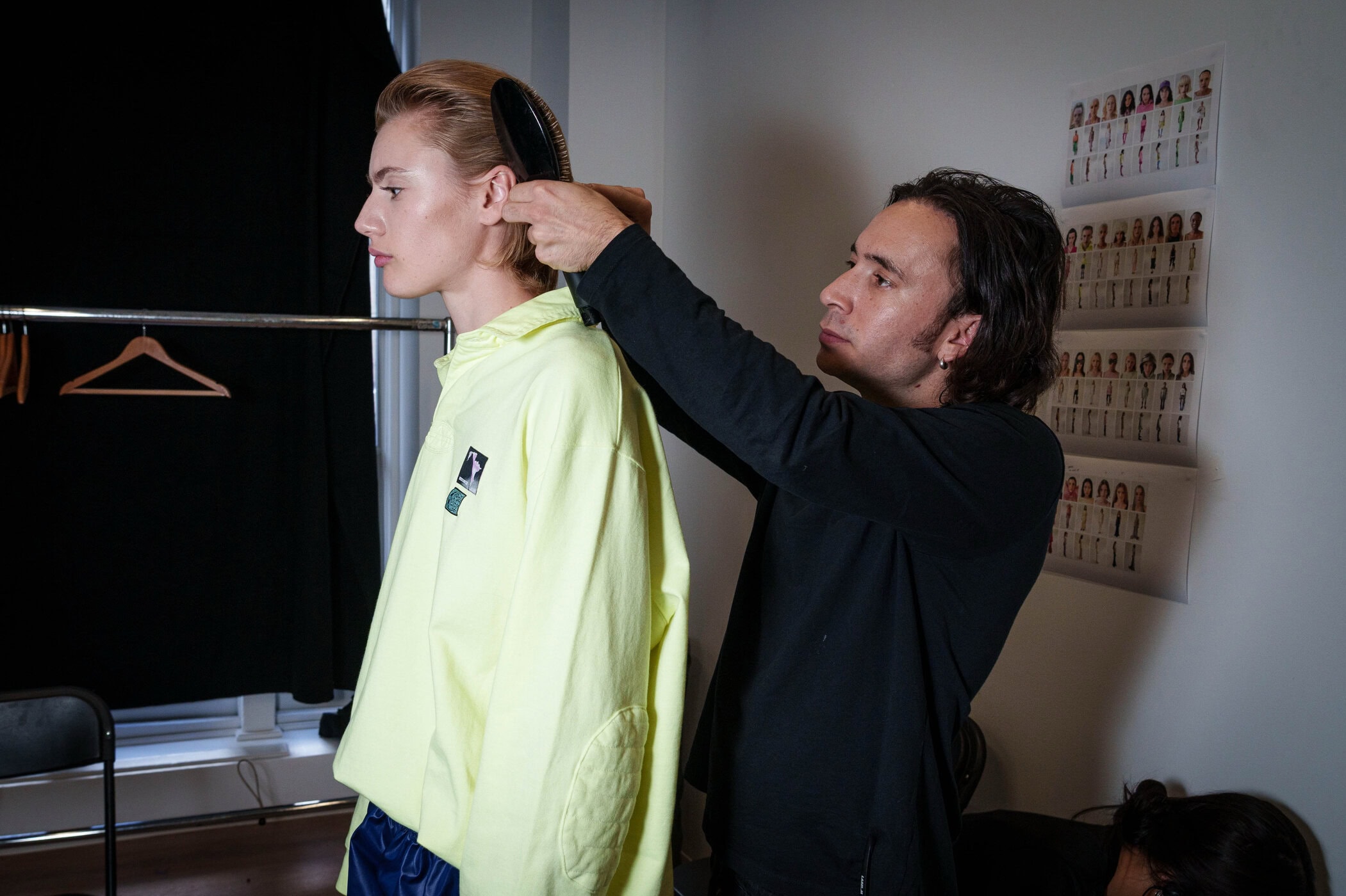 Conner Ives Spring 2026 Fashion Show Backstage